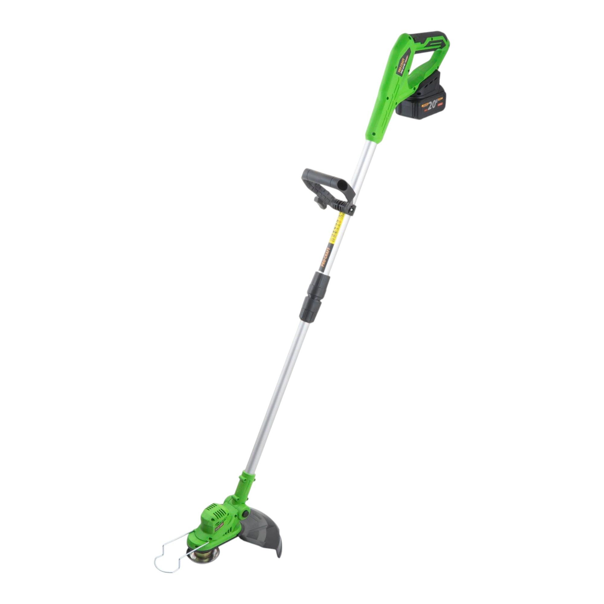 PRO CRAFT Akku-Rasentrimmer PTA24 BL Akku Trimmer 20 V 150 mm + 1x Akku 3,0 Ah + Ladegerät
