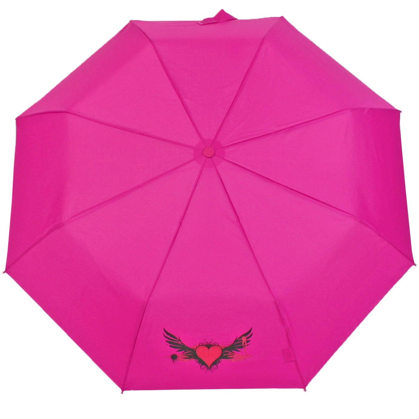 derby Taschenregenschirm Mini Kinderschirm Mädchen leicht Kids - flieder, ein leichter Schirm für den Schulweg mit coolen Motiven