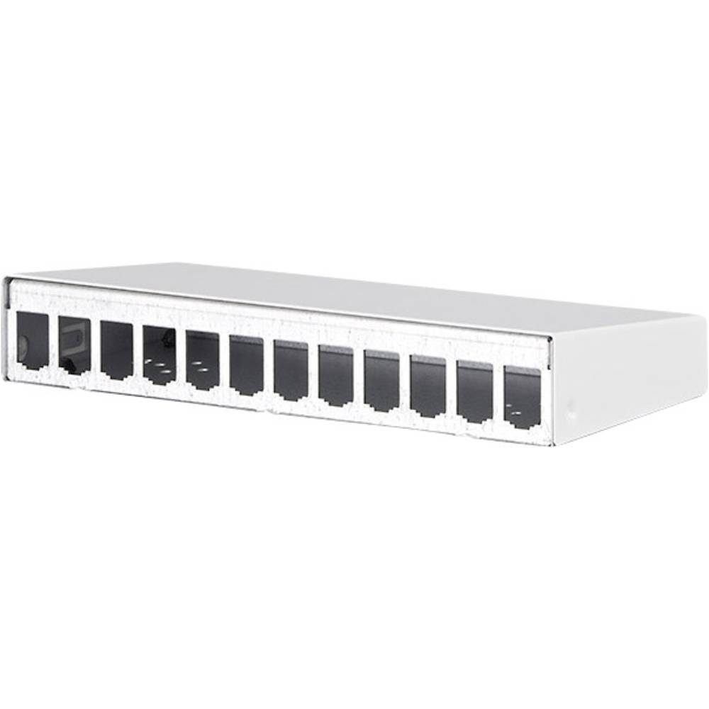 Modul AP-Gehäuse 12 Porunbestückt Netzwerk-Patch-Panel