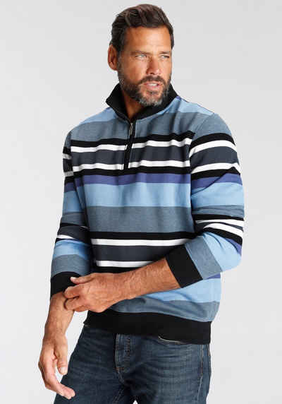 Man's World Sweatshirt mit Streifen
