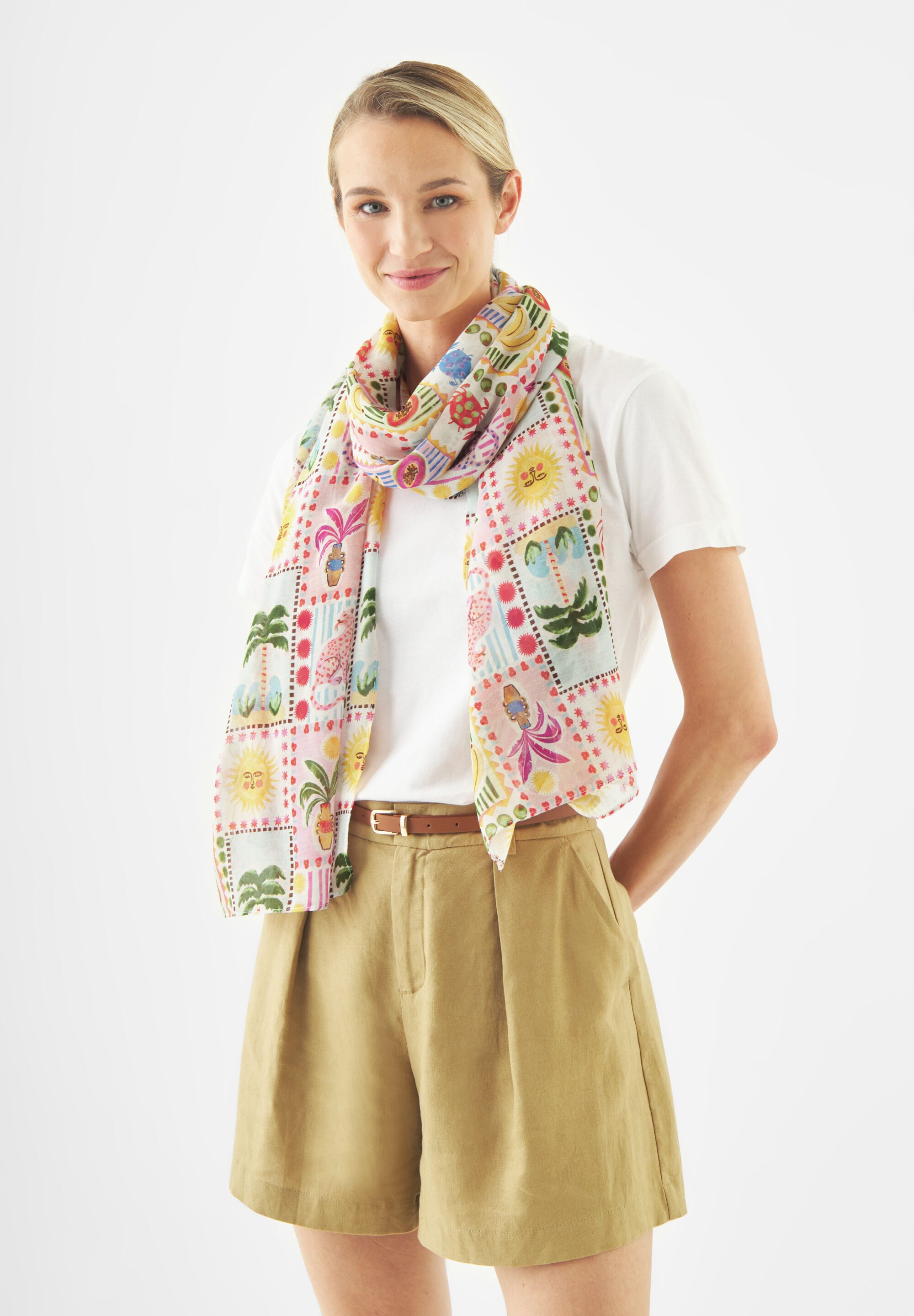 Codello Modeschal, (1-St), Sommerliches Muster