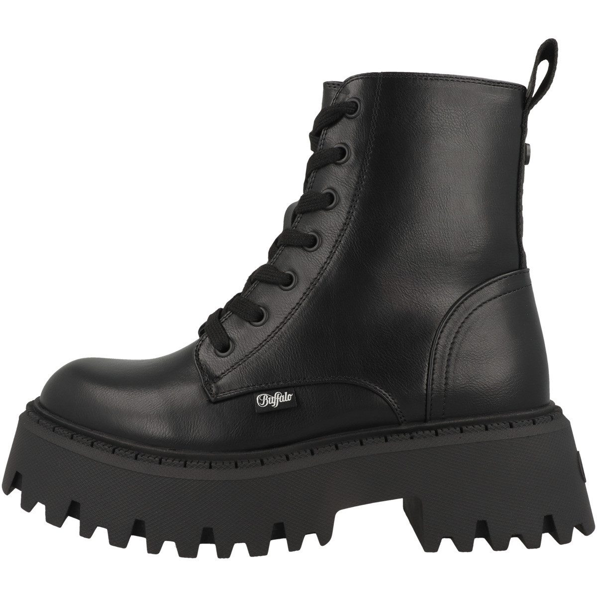 Buffalo Aspen Lace Up Mid Damen Winterboots Stiefeletten, Stiefel, Winterstiefel, Winterboots, Schneestiefel