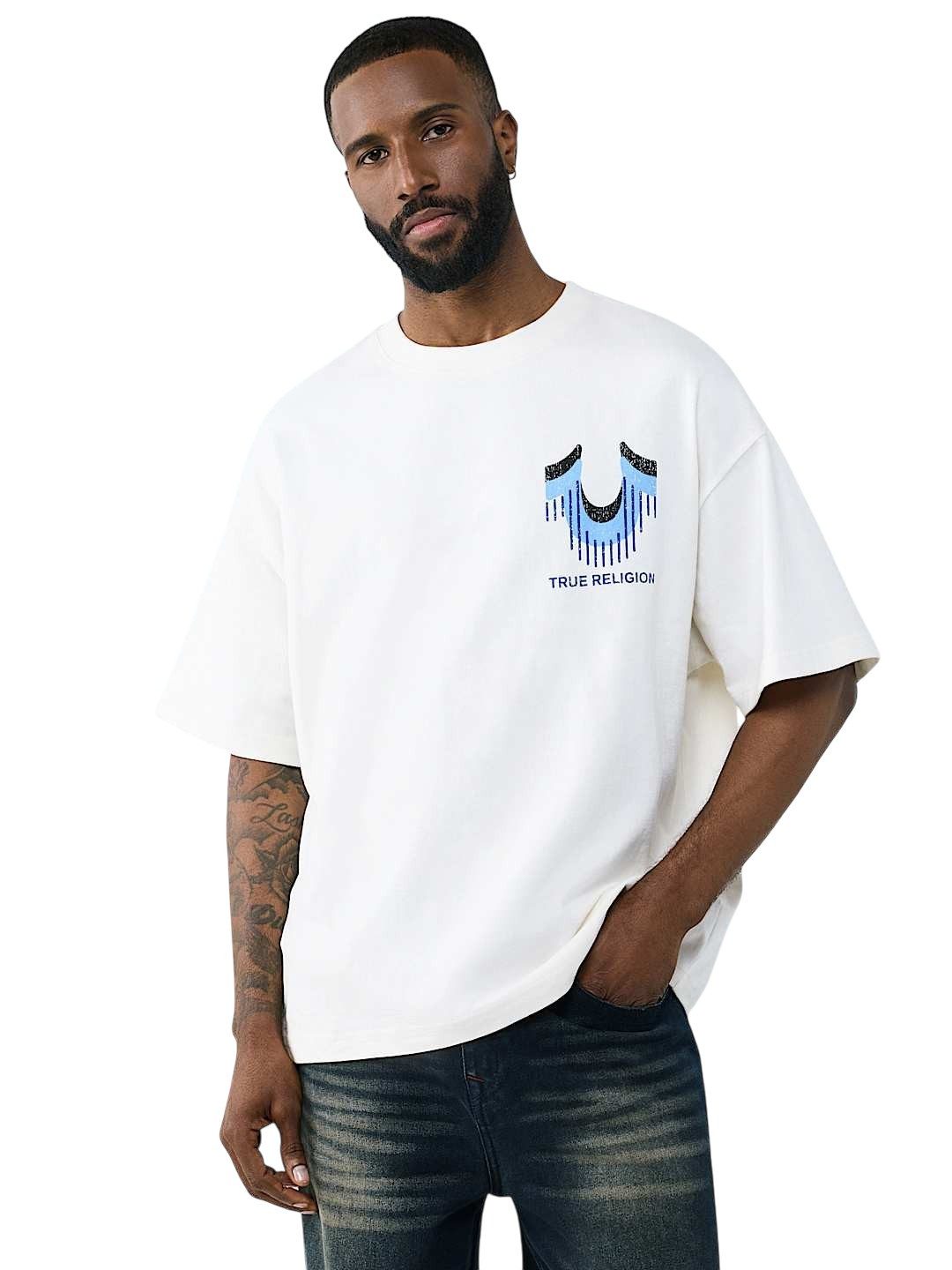 True Religion T-Shirt T-Shirt True Religion SS Retro Logo