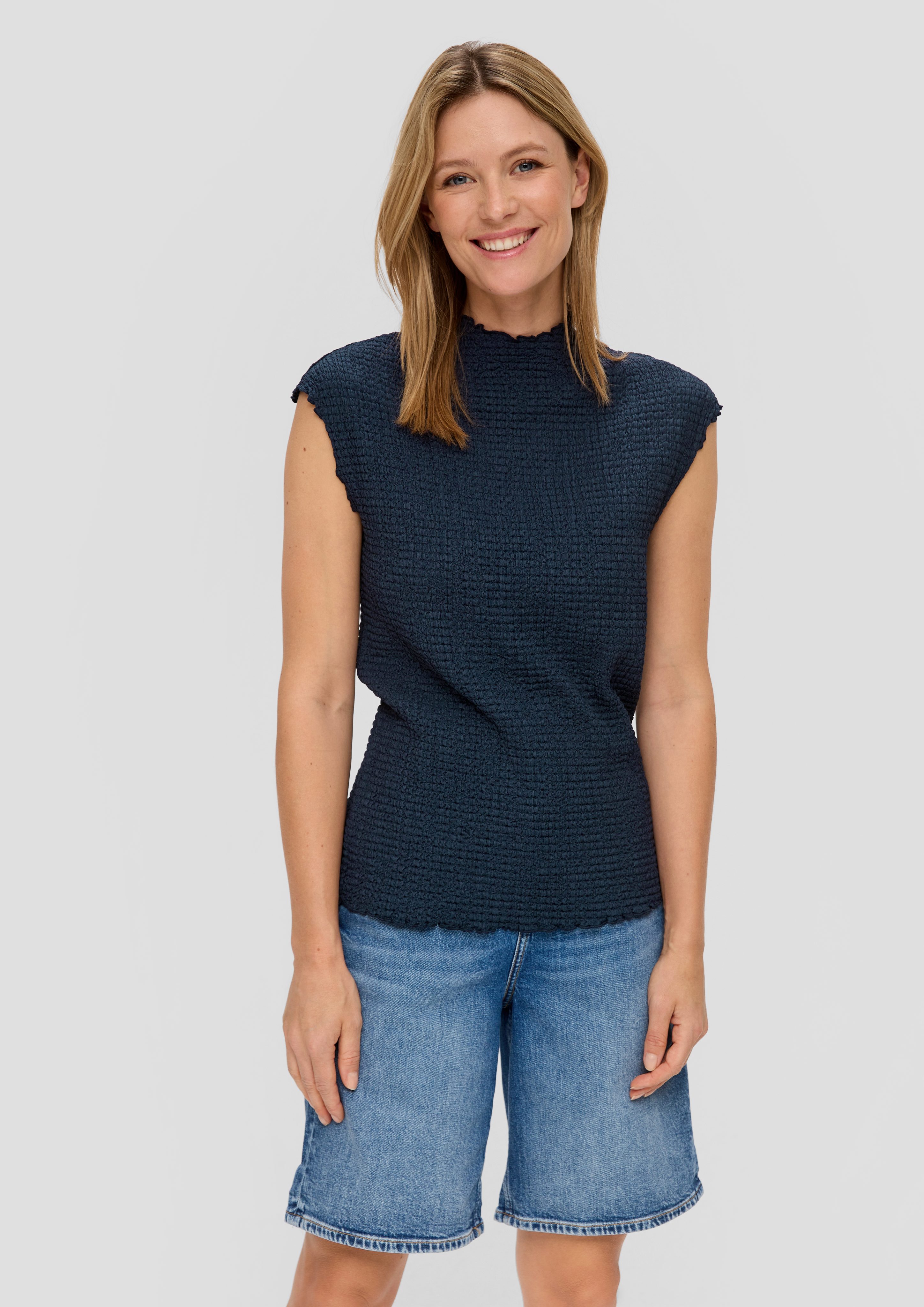 s.Oliver Kurzarmshirt Jersey-Shirt im Slim Fit günstig online kaufen
