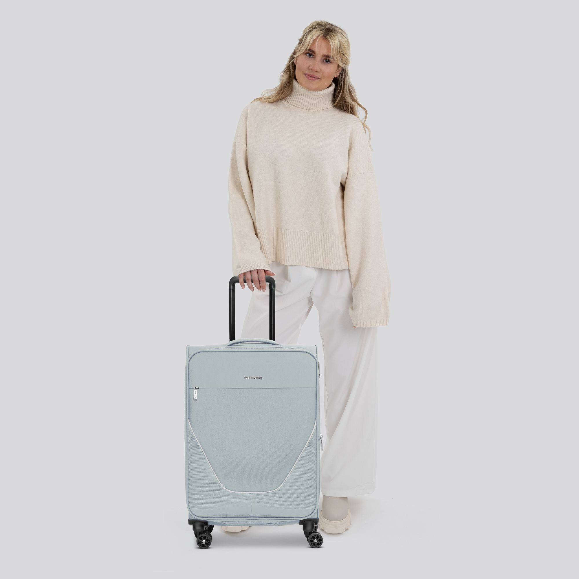 Stratic Weichgepäck-Trolley taska, 4 Rollen, Polyester günstig online kaufen