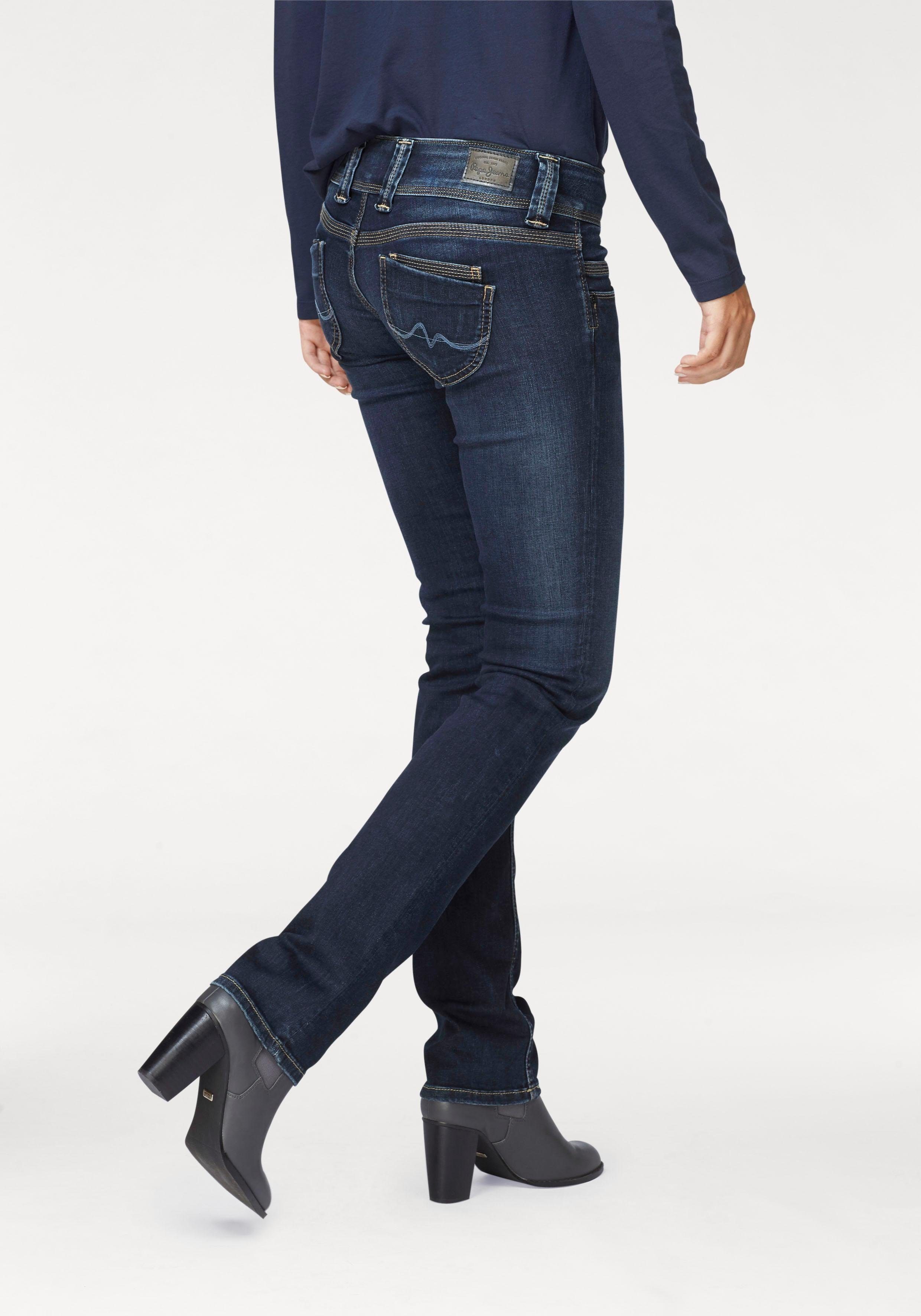 Pepe Jeans dark Badge VENUS Regular-fit-Jeans stretch ultra H06 mit