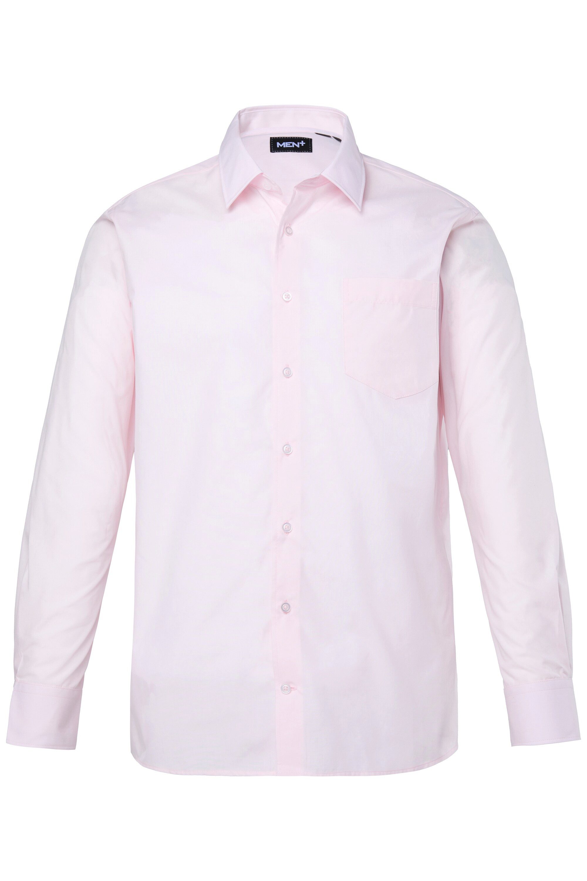 Men Plus Businesshemd Men+ Businesshemd Langarm EasyCare Kentkragen