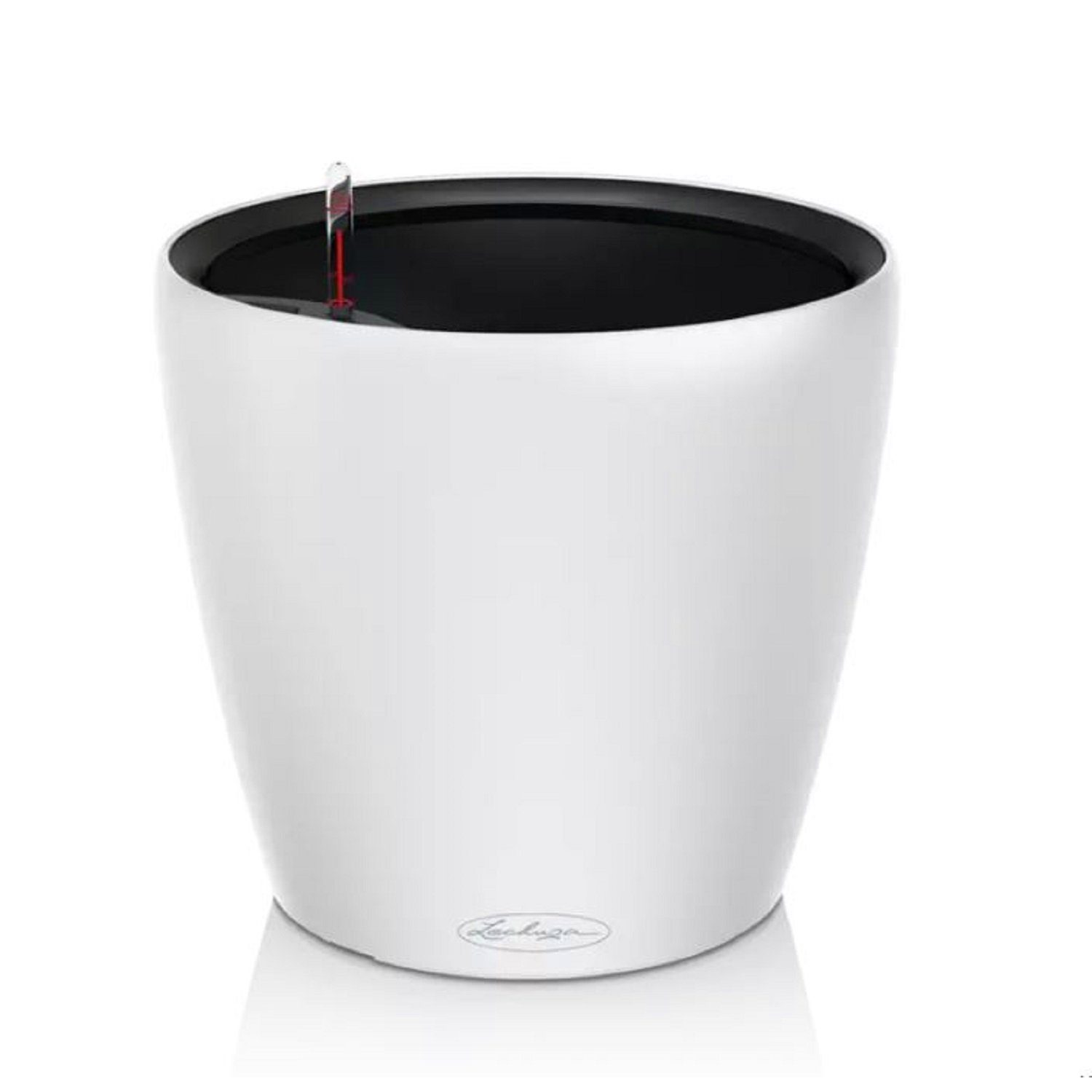 Lechuza® Blumentopf Classico Color LS 28 weiß (Komplettset)