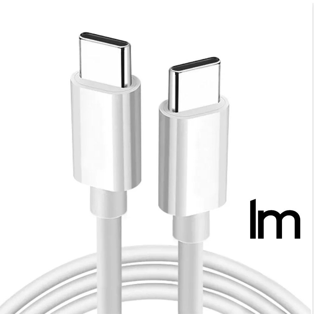 TradeNation USB C auf USB C Ladekabel Datenkabel für Samsung Xiaomi Huawei 1m USB-Kabel, USB-C, USB-C (100 cm), biegsam
