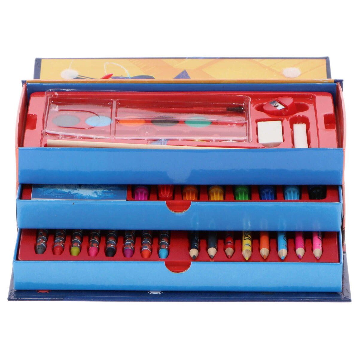 Spiderman Kreativset Spiderman Schreib und Mal Set mit Stiften & Zubehör