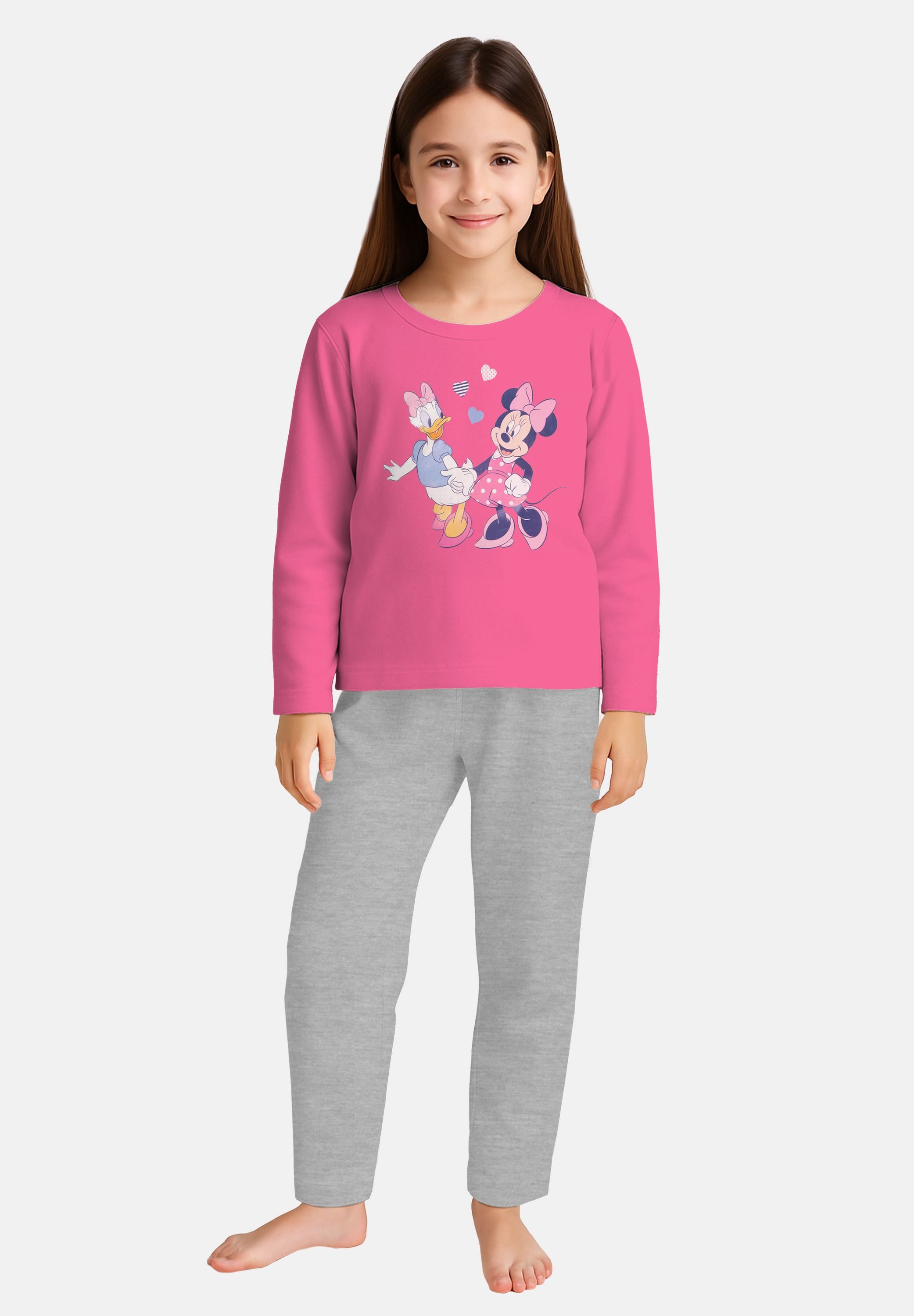 United Labels® Schlafanzug Disney - Minnie Mouse - Minnie & Daisy