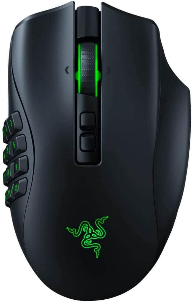 Naga Pro modulare kabellose Gaming Maus in Schwarz Mouse Gaming-Maus