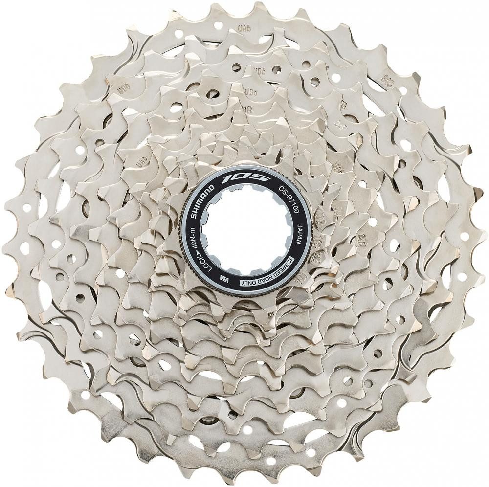 Zahnkranz SHIMANO Kassette 105 CS-R7101 Kassette - 12-fach, 11-34