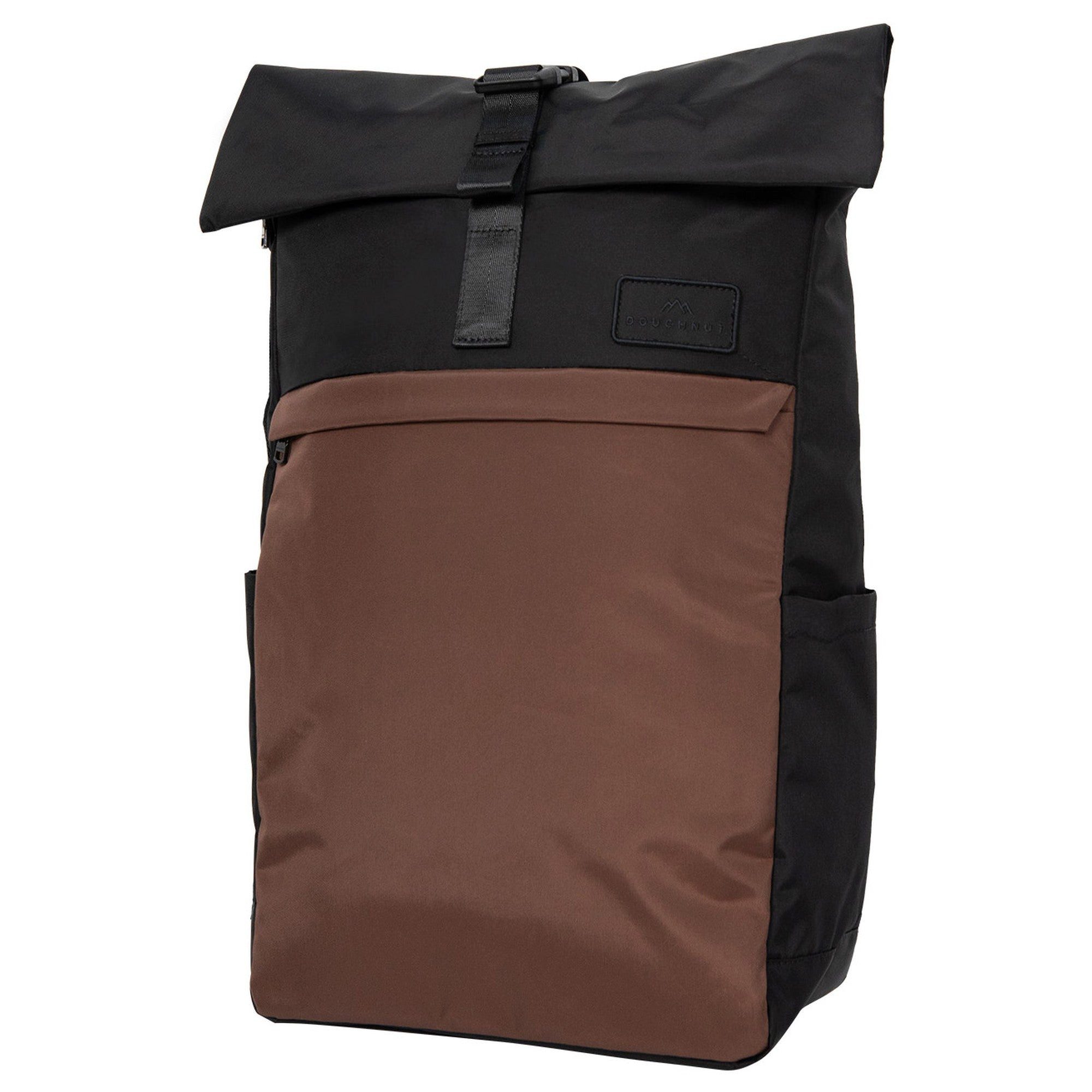 Doughnut Rucksack Jetpack Go Wild 22 - Rolltop Rucksack 48-68 cm erw. (black x brown)