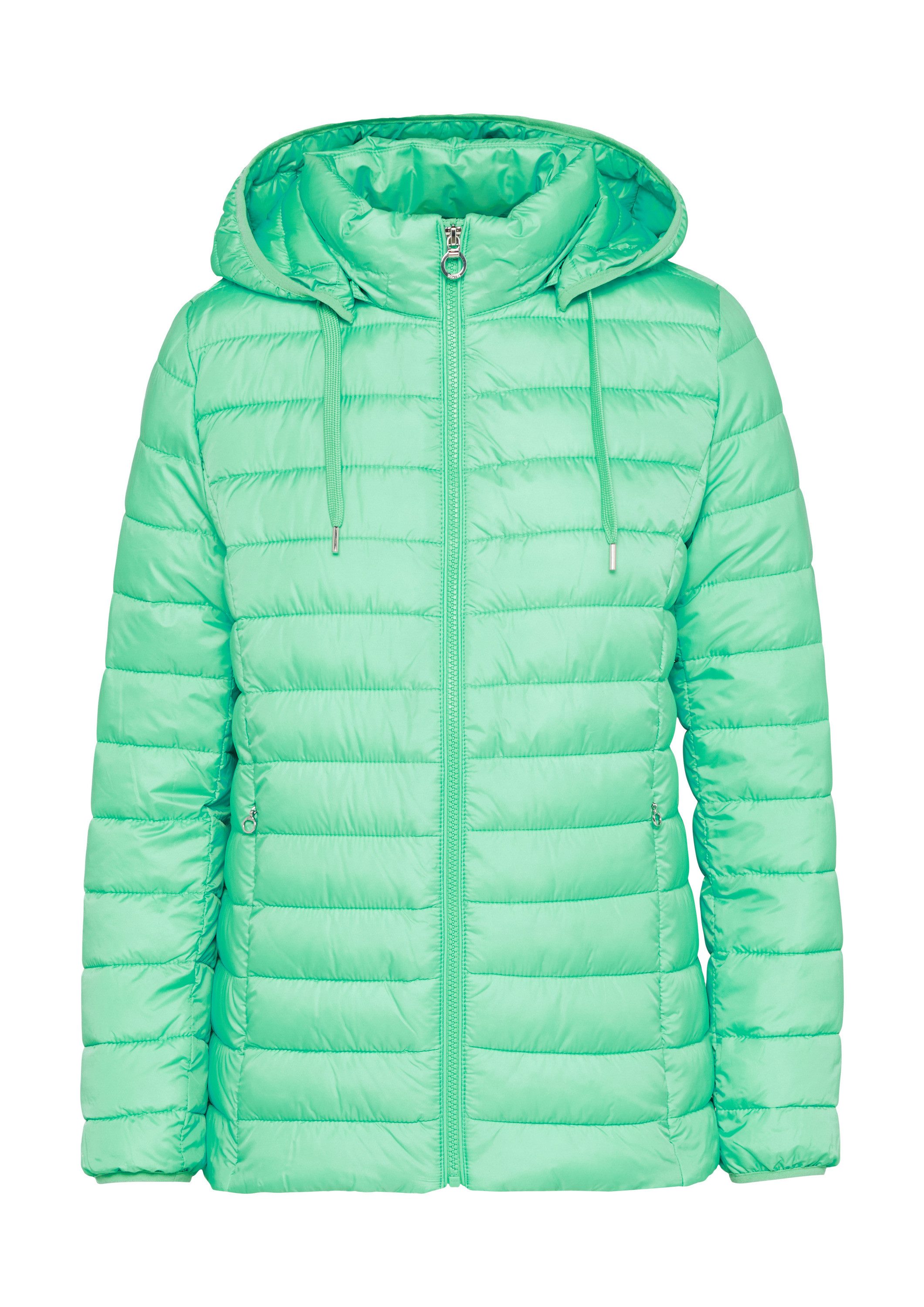 s.Oliver Winterjacke Outdoor-Jacke Leichte Steppjacke mit abnehmbarer Kapuz günstig online kaufen