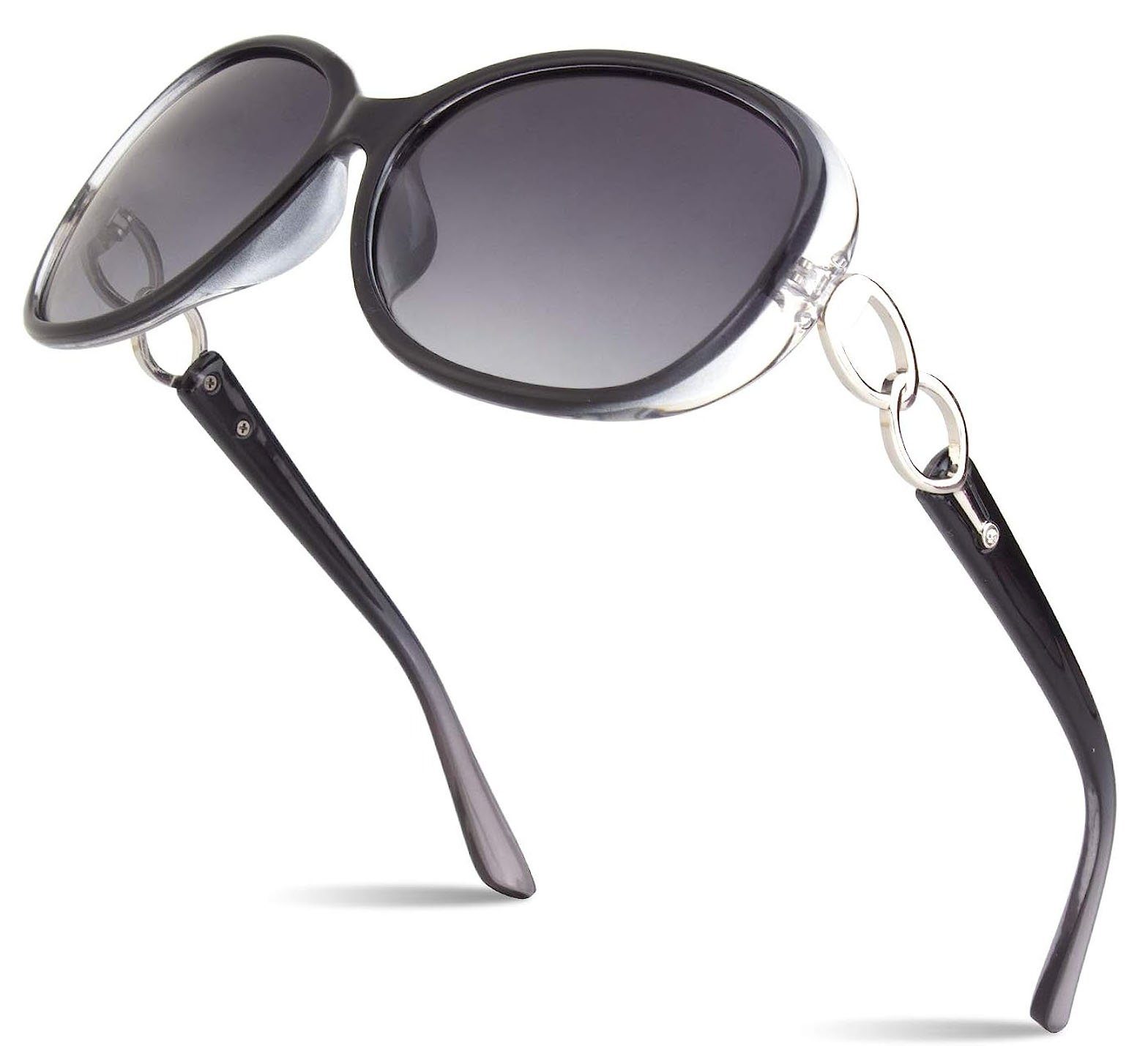 Haiaveng Sonnenbrille Sonnenbrille,Sonnenbrille Damen Polarisiert Mode Groß Klassische Vintage UV400 Brille