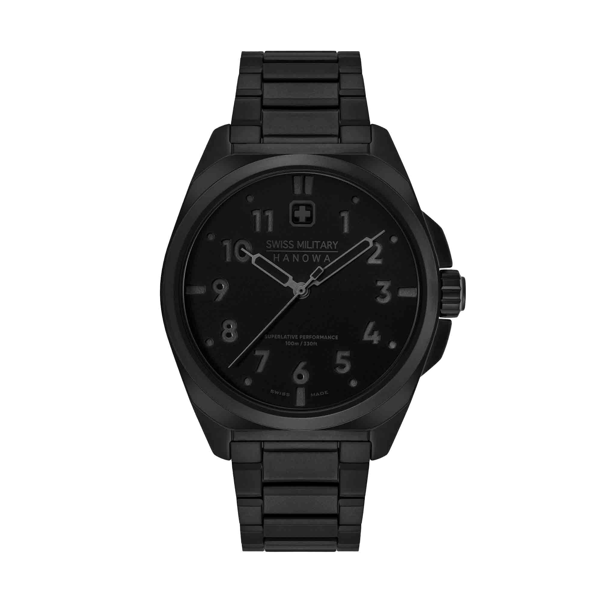 Swiss Military Hanowa Quarzuhr Quarzuhr Herrenuhr 40 mm Quarz Herren SMWGG0003932