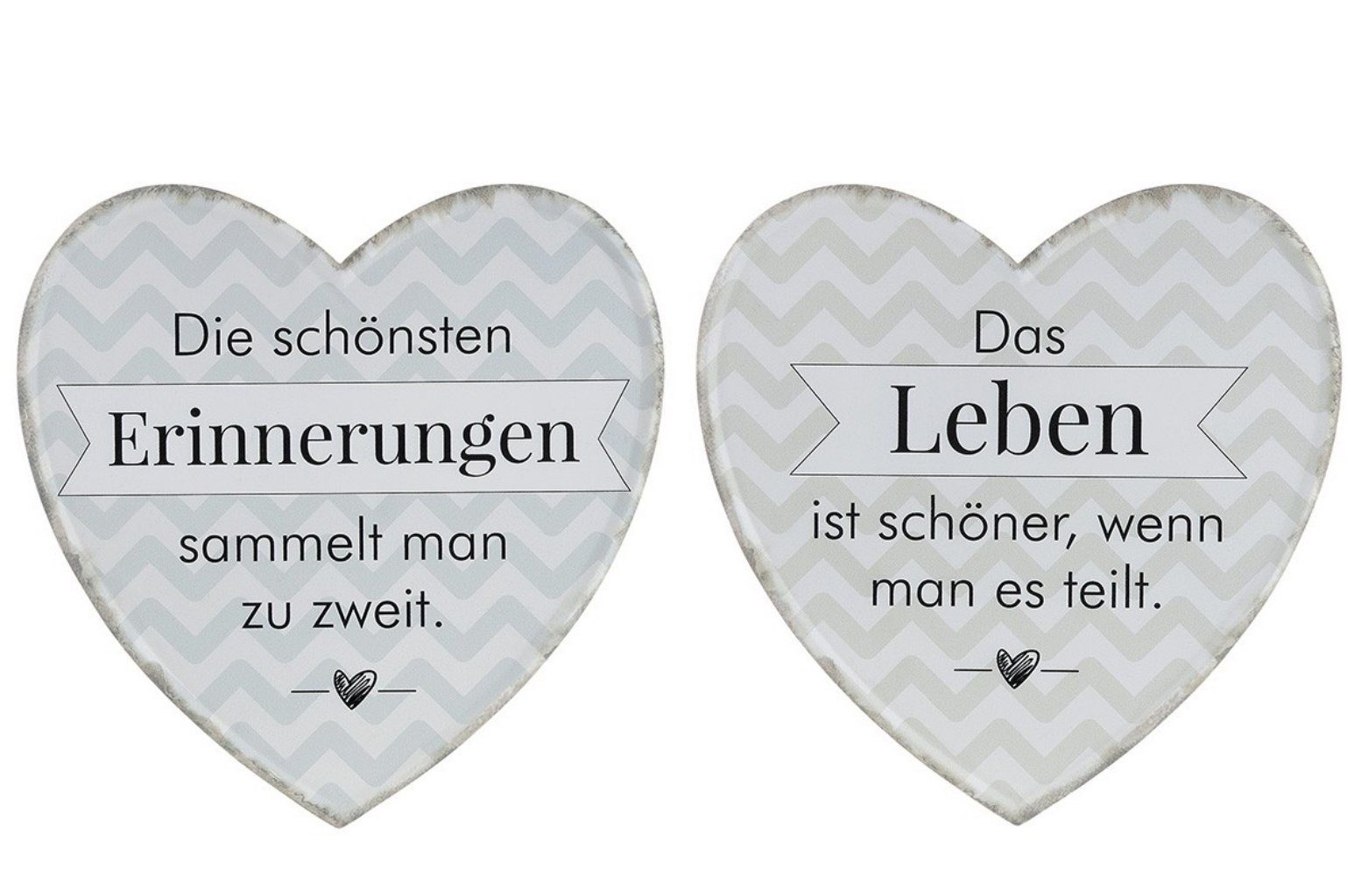 GILDE Wandbild, Familie, Tolles Metallschild Modell Das Leben... Material Metall Mass