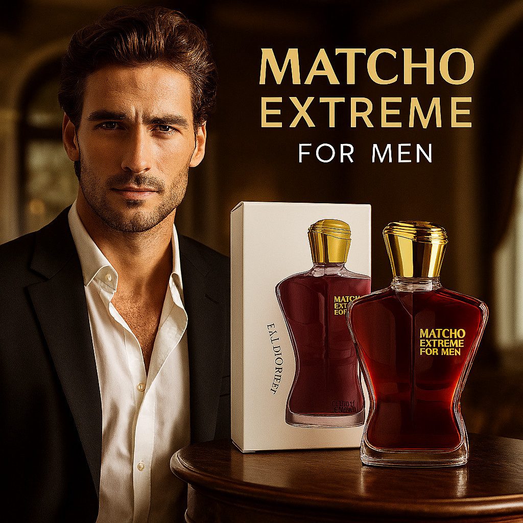 Fine Perfumery London Eau de Parfum Matcho Extreme für Herren 100  ml, 1-tlg., Shuddus Herrendüfte, Longlist, edle Verpackung, Premium