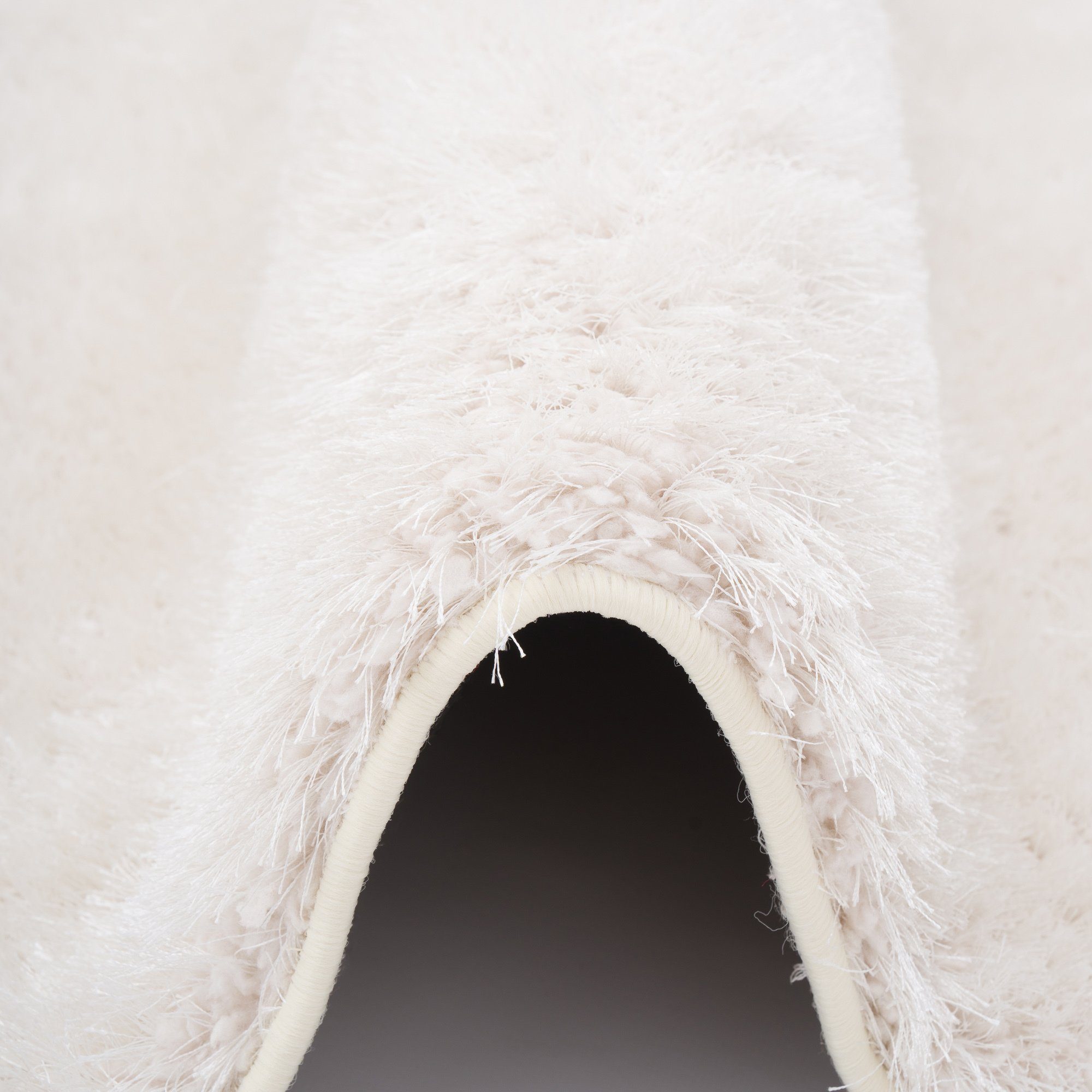 Snapstyle Hochflor-Teppich Hochflor Shaggy Teppich Feeling Mix Rund, Rund, Höhe: 48 mm – Bild 3 von 5