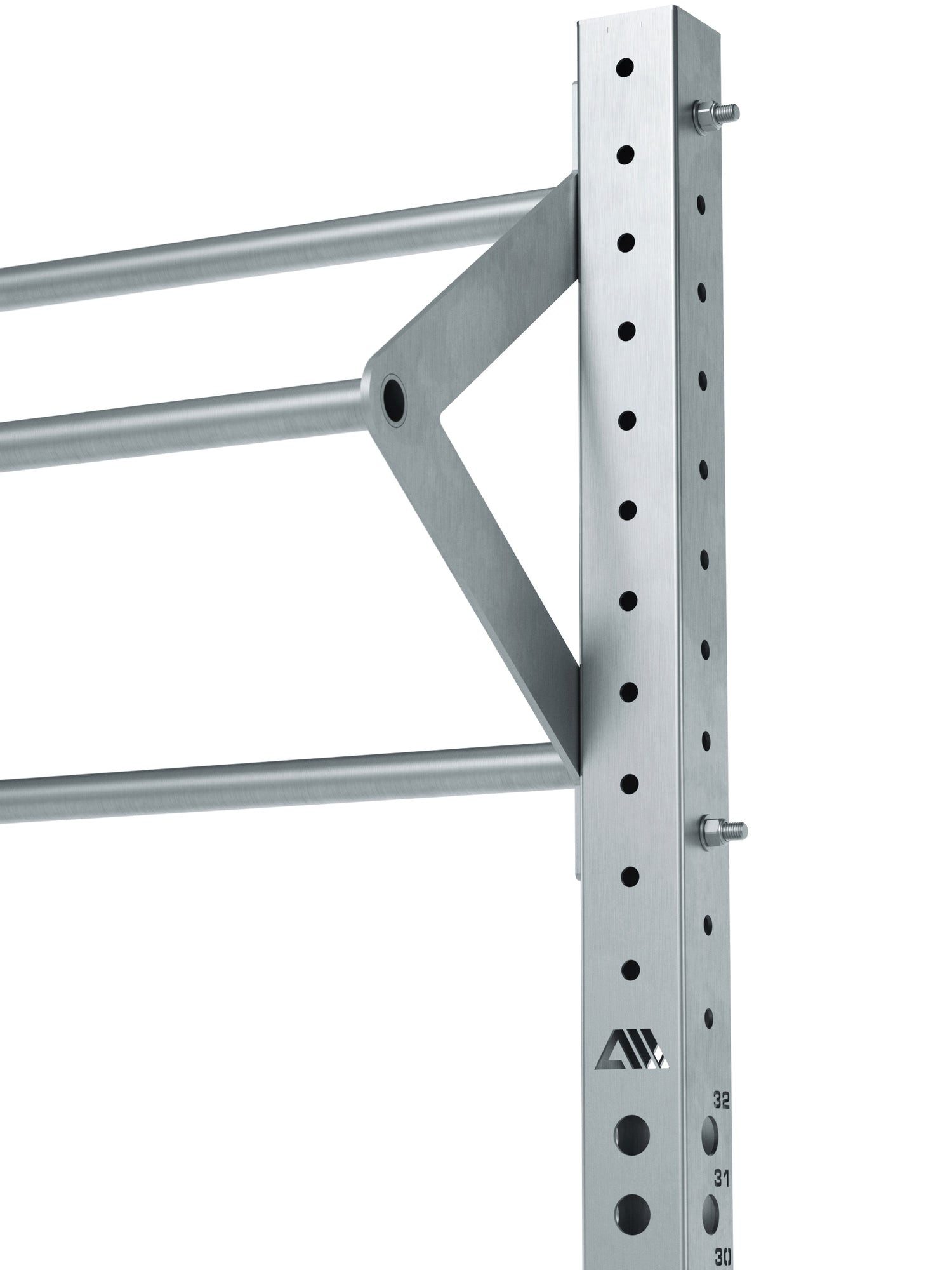 ATLETICA Power Rack R8 Jade, Outdoor Half Rack, Edelstahl