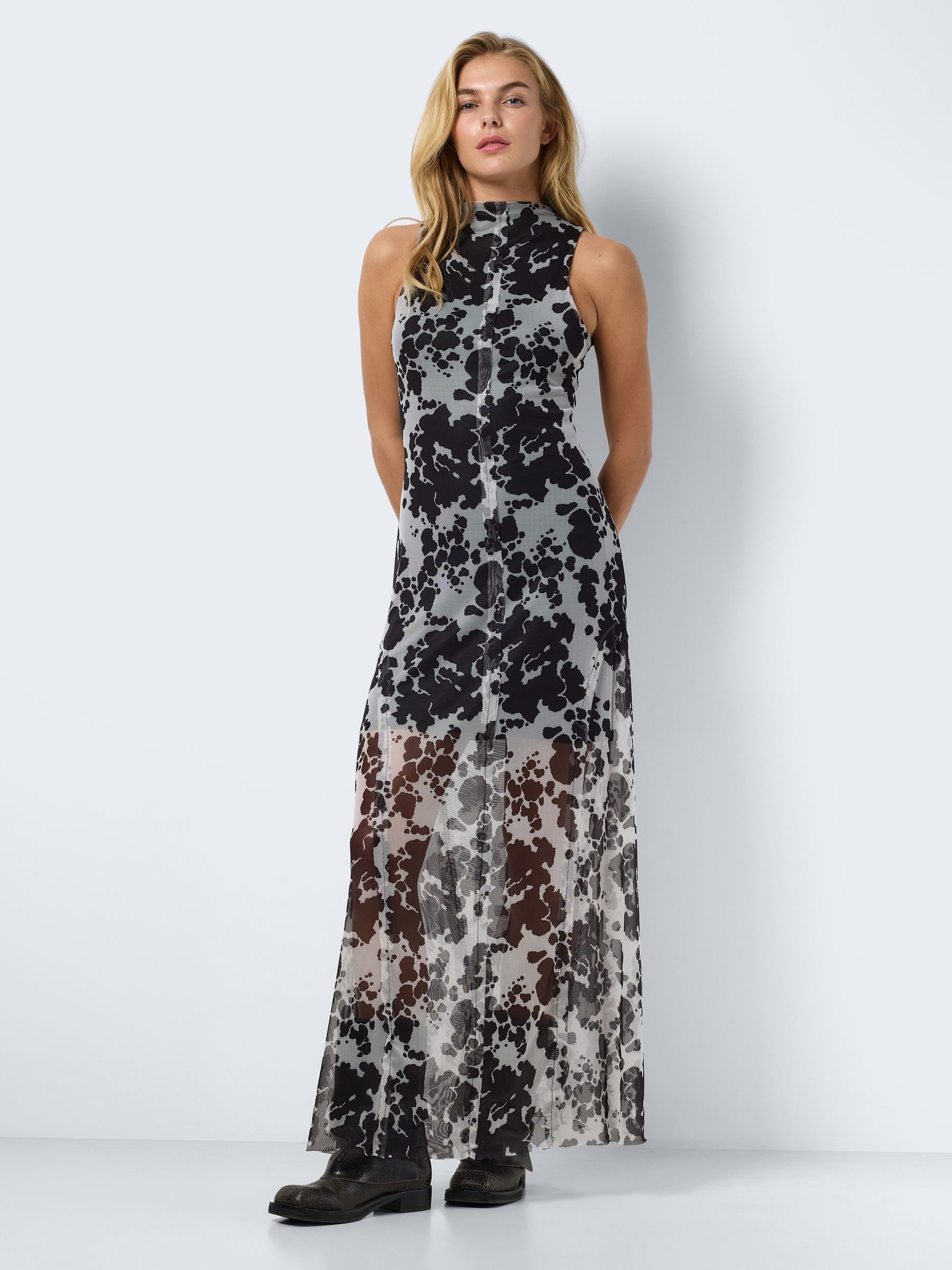 Noisy may Abendkleid Mesh Design ohne günstig online kaufen