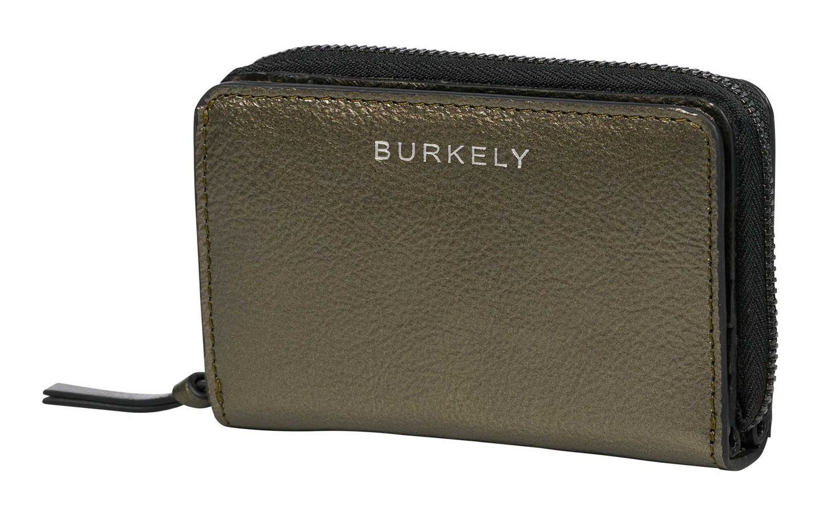 Burkely Geldbörse Double Flap Wallet, aus echtem Leder mit RFID-Blocker Schutz