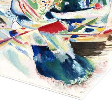 Posterlounge Poster Wassily Kandinsky, Panel für Edwin R Campbell No 4, Malerei