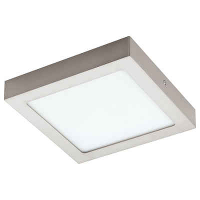 EGLO LED Panel Connect LED Deckenleuchte, RGB + Tunable White, quadratisch, dimmbar, keine Angabe, Leuchtmittel enthalten: Ja, fest verbaut, LED, warmweiss, LED Panele
