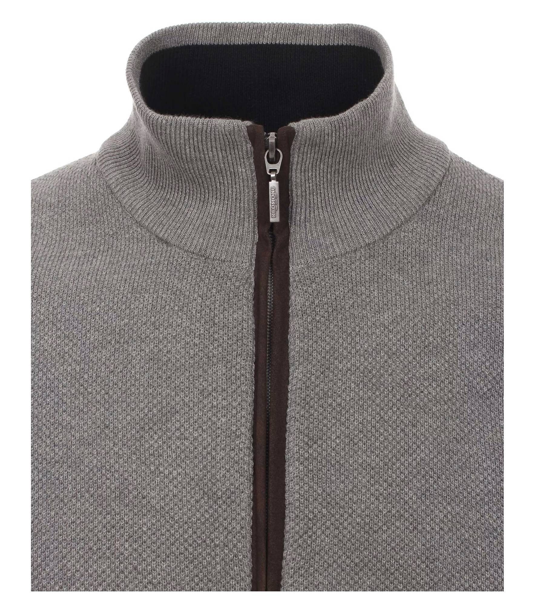 Redmond Troyer Sweatshirt Grau(70) Reißverschluss