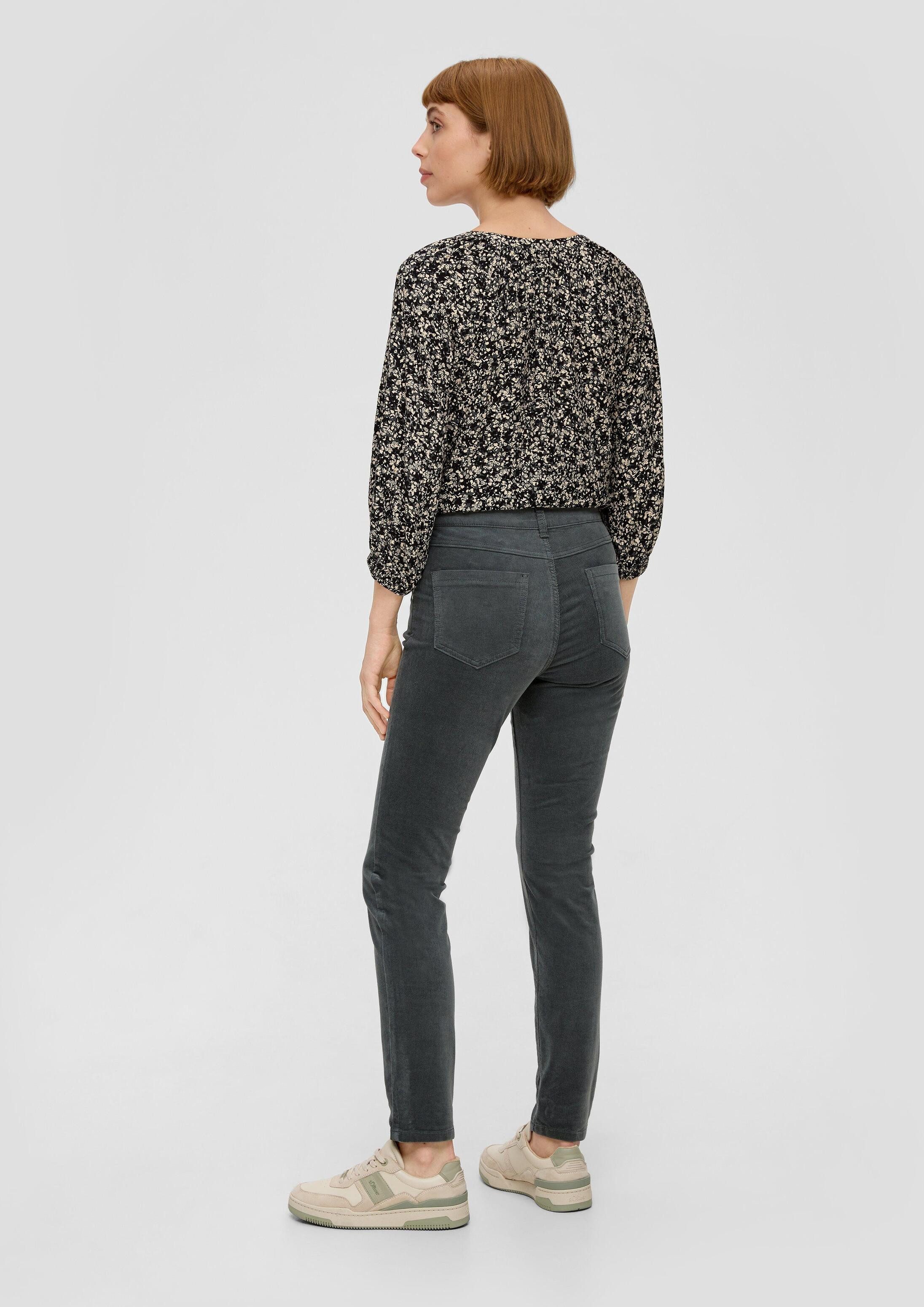 s.Oliver Chinos Hose Slim: Hose aus Cord