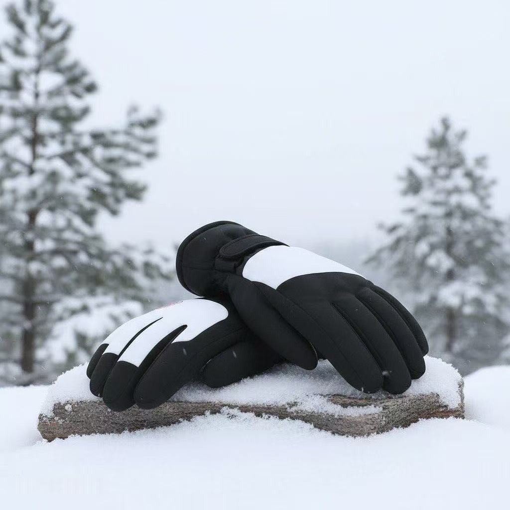 DOTMALL Fahrradhandschuhe rutschfeste Winterhandschuhe Einheitsgröße, touchscreen-tauglich – Bild 3 von 5