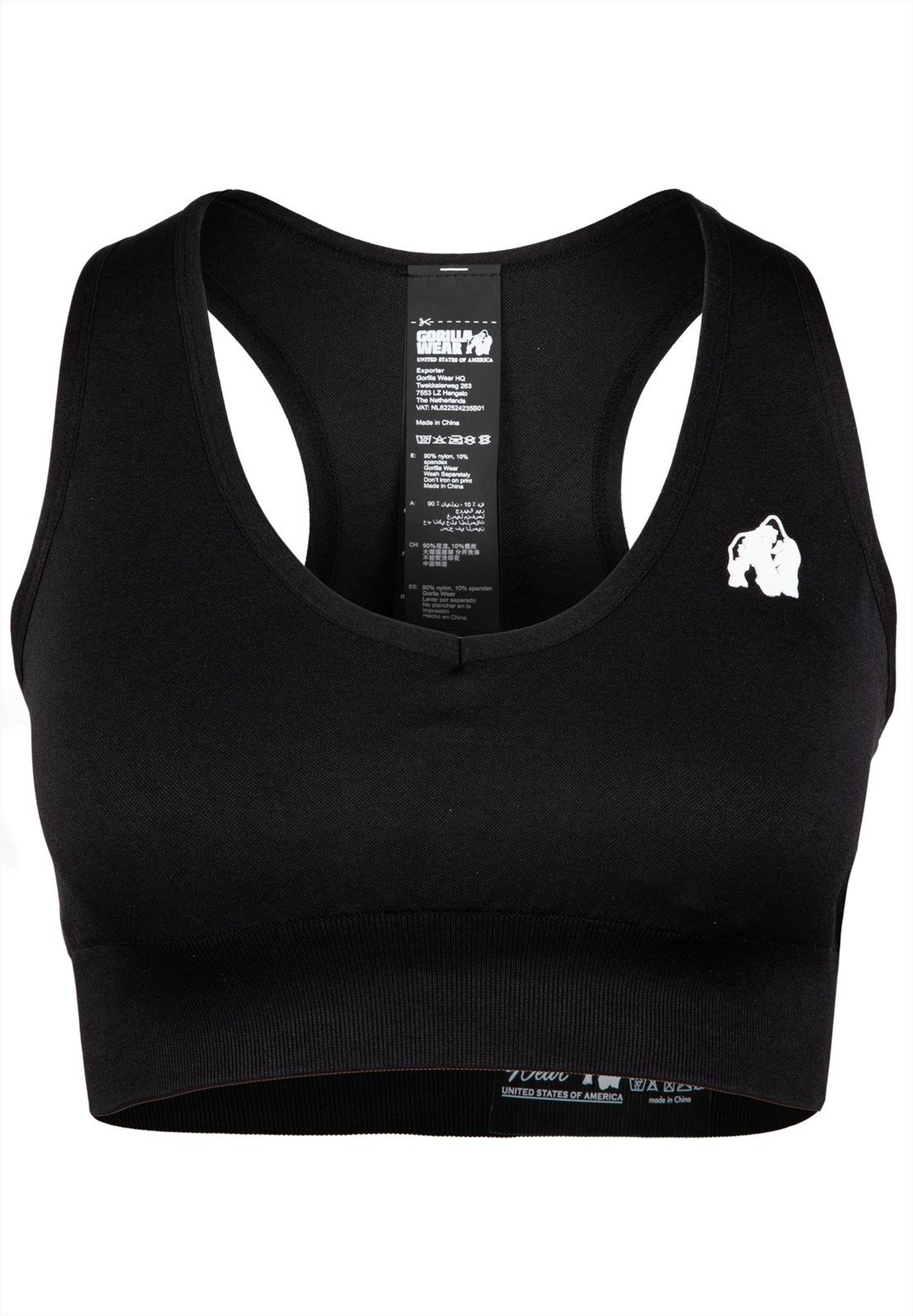 Gorilla Wear Sport-BH mit herausnehmbaren Polstern