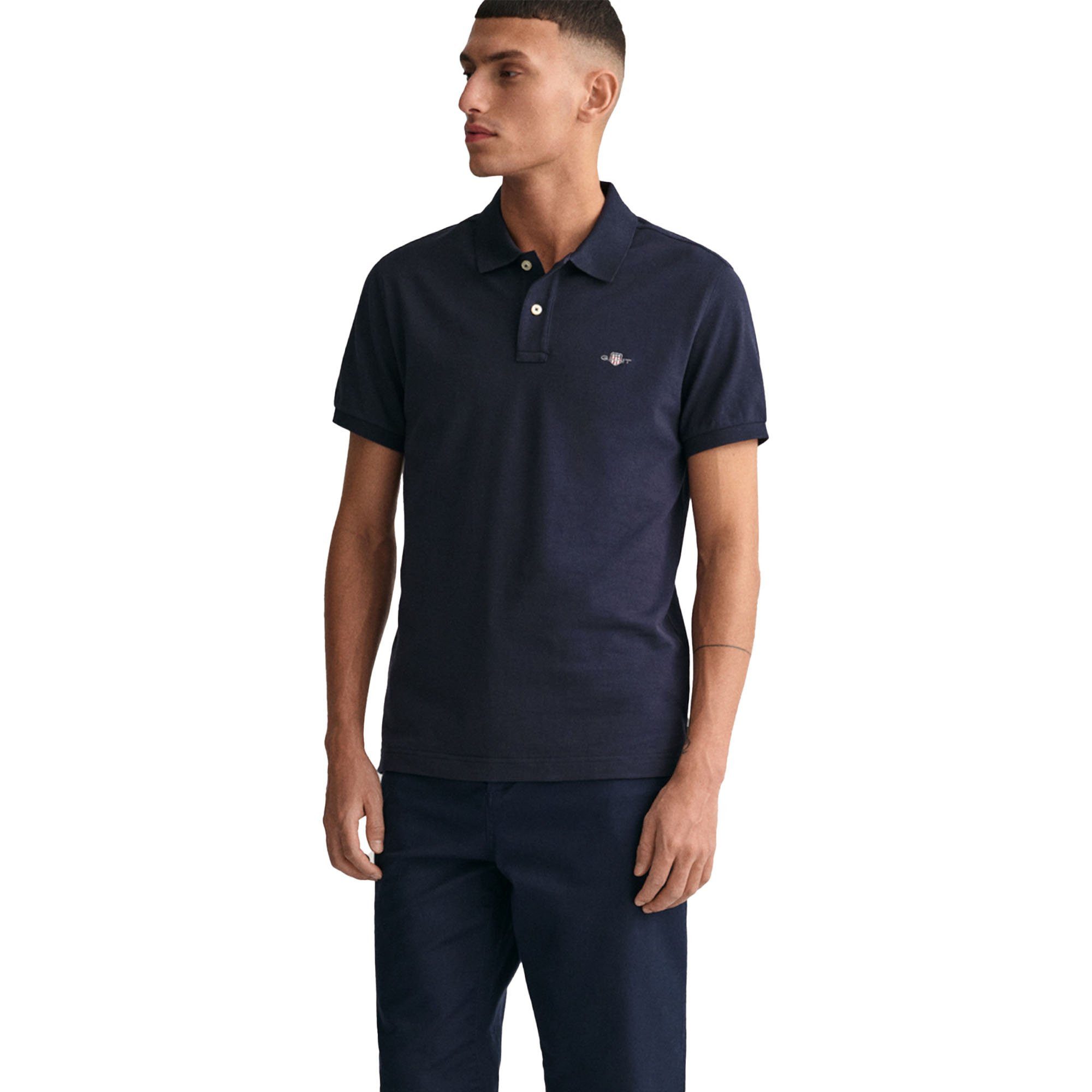 Gant Poloshirt REG CONTRAST PIQUE SS günstig online kaufen