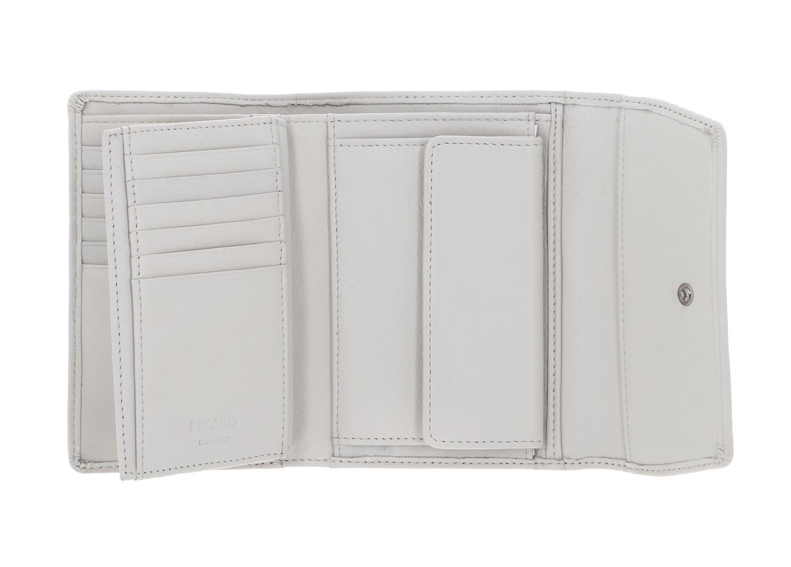 Picard Geldbörse Flap Wallet, aus echtem Rindsleder