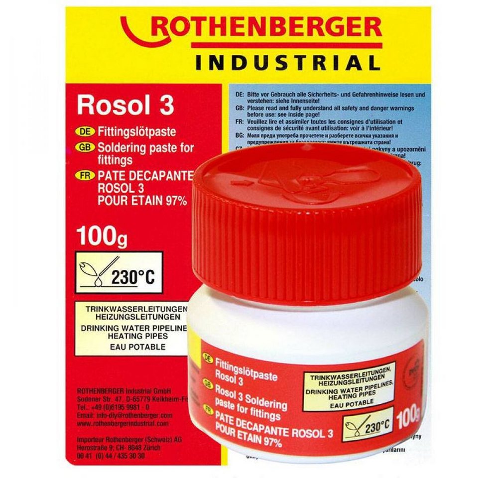 Thumbnail - Rothenberger Elektroschweißgerät Rothenberger Fittingslötpaste 100 G