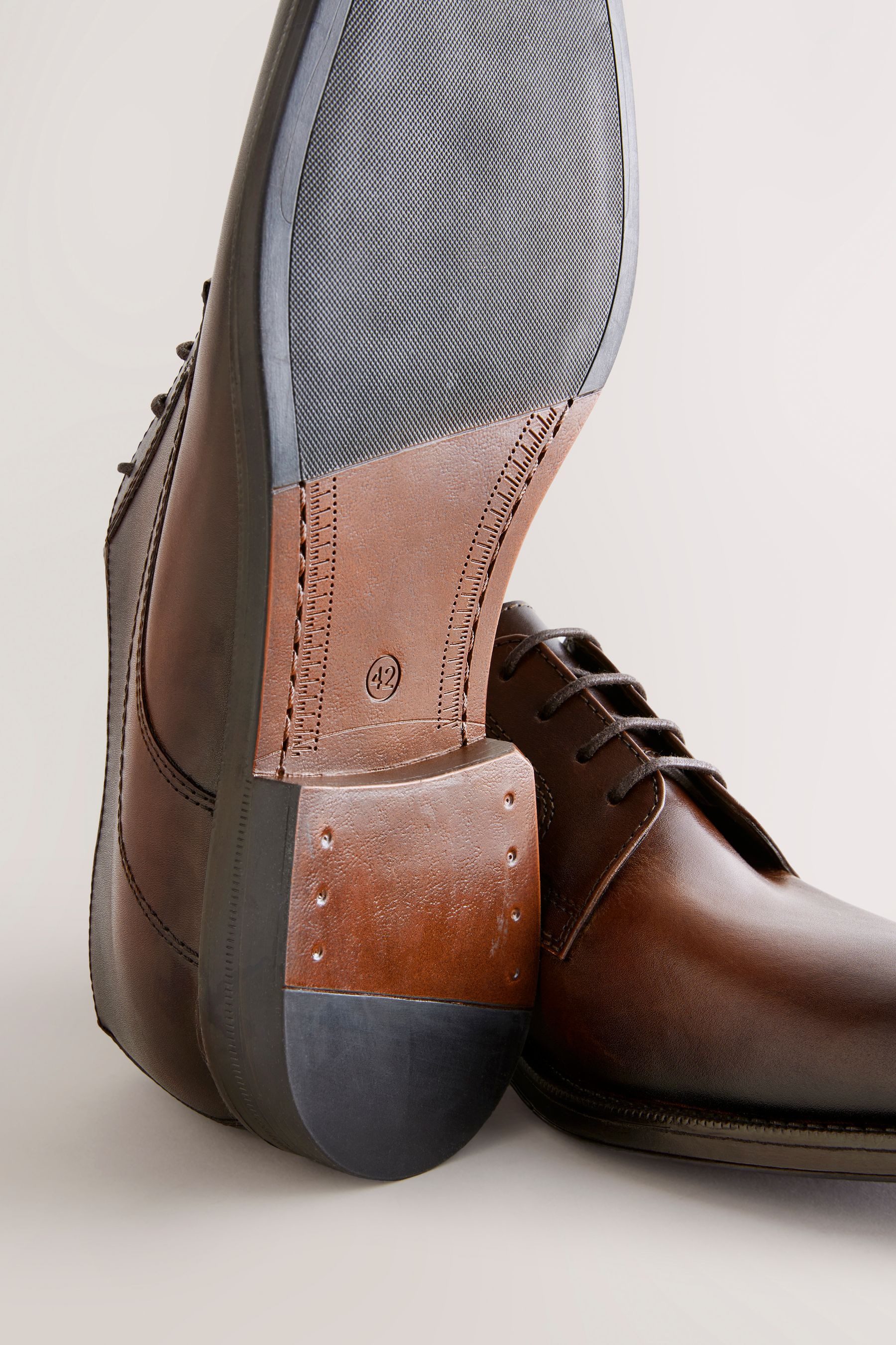 Next Derby-Schuhe aus Leder Schnürschuh (1-tlg) günstig online kaufen