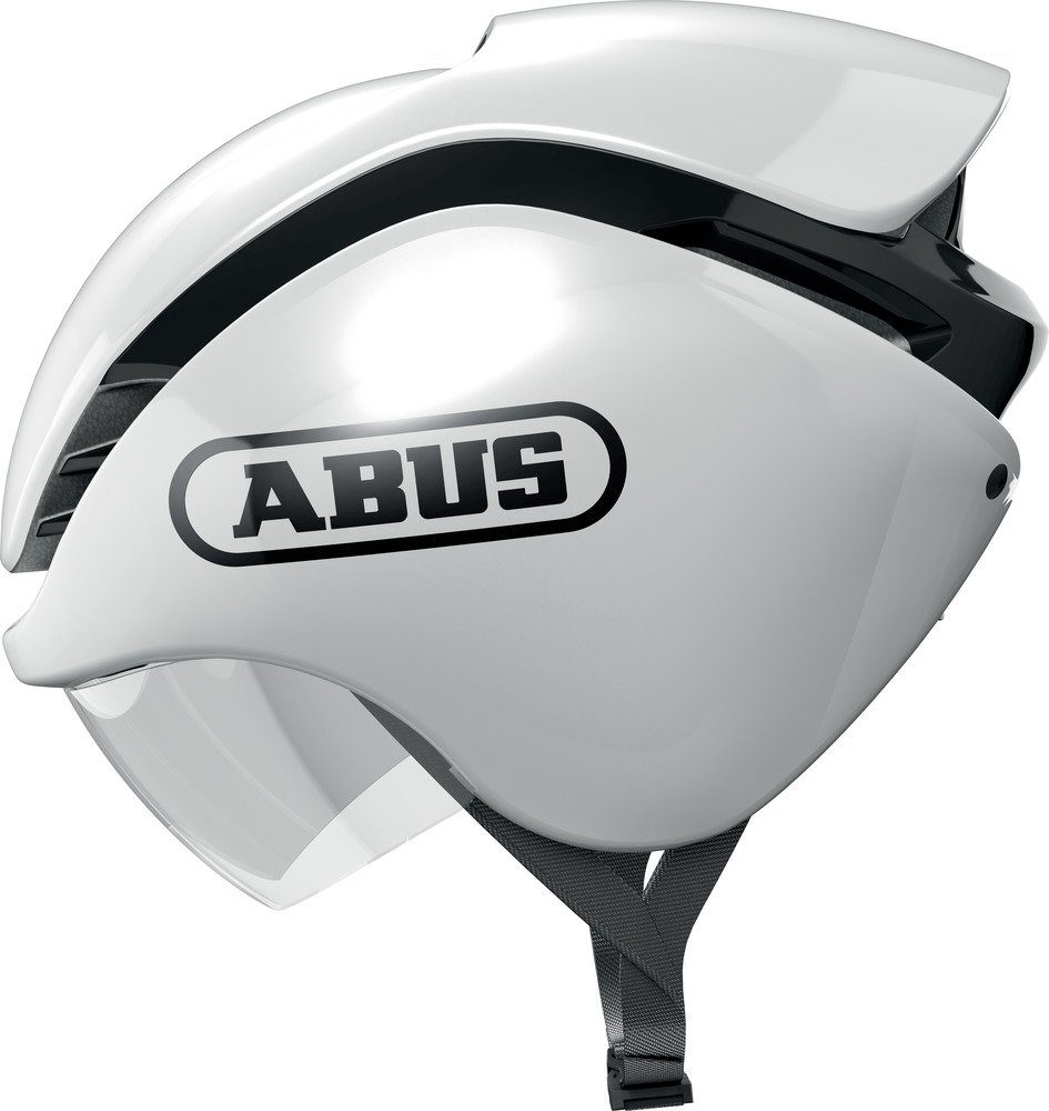 ABUS Rennradhelm GAMECHANGER Tri shiny black
