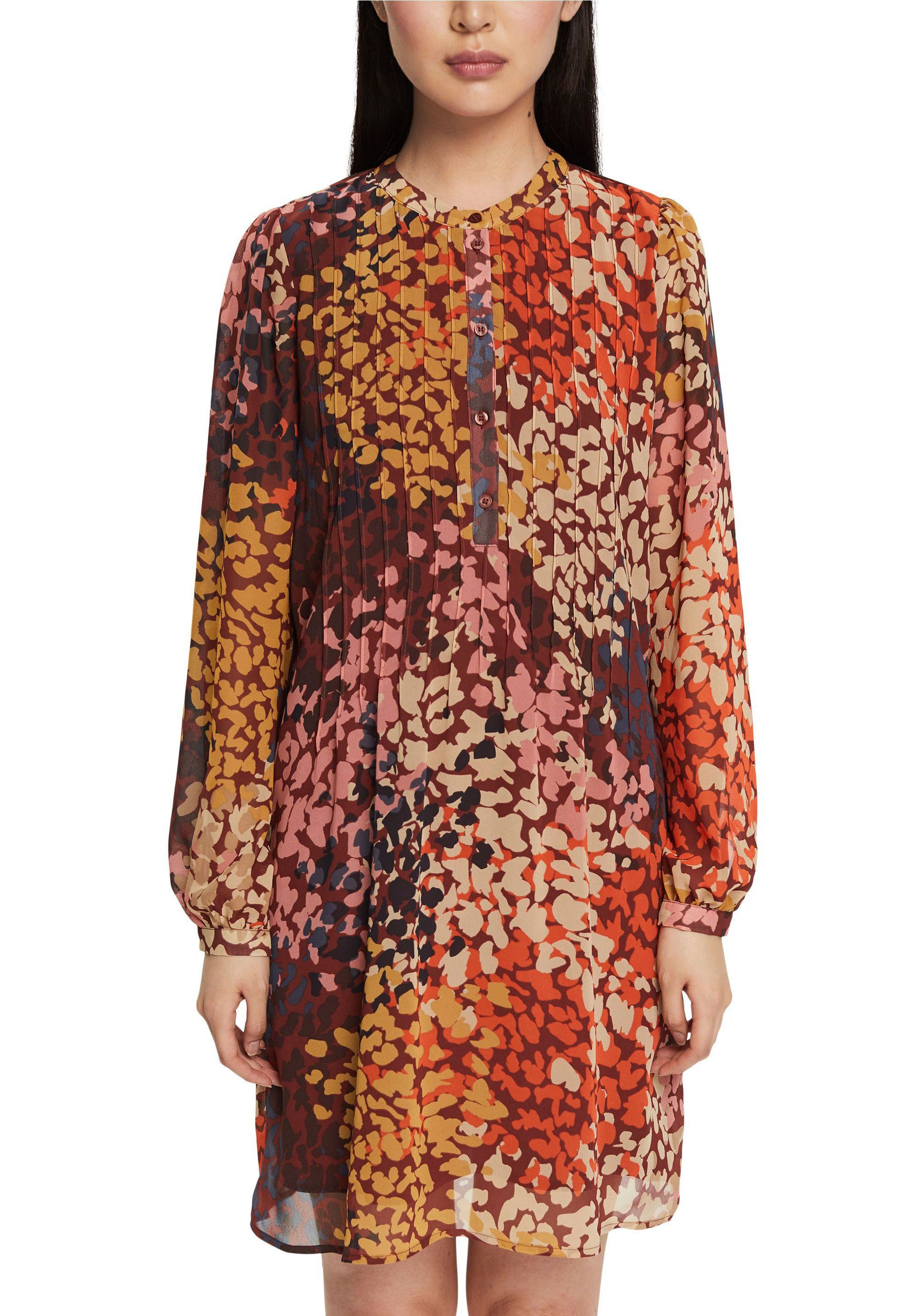 Esprit Collection Midikleid »Kleid mit Muster«