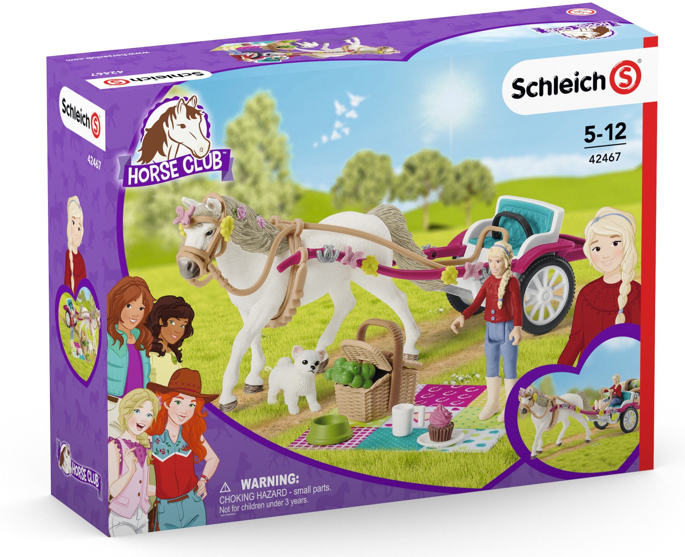 Schleich® Spielwelt HORSE CLUB, Kutsche für Pferdeshow (42467), (Set) – Bild 2 von 5