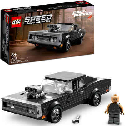 LEGO® Konstruktionsspielsteine »Fast & Furious 1970 Dodge Charger R/T (76912), LEGO® Speed Champions«, (345 St), Made in Europe