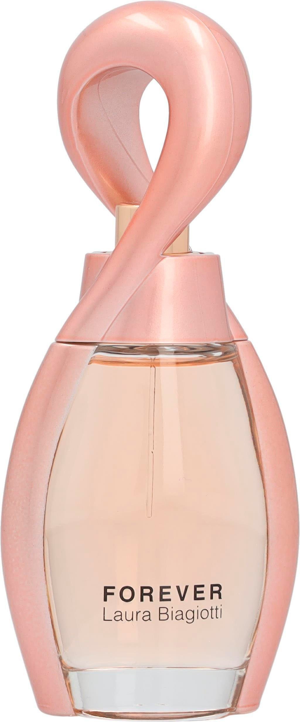 Laura Biagiotti Eau de Parfum Forever, Glasflakon, Parfüm EDP, Damenduft