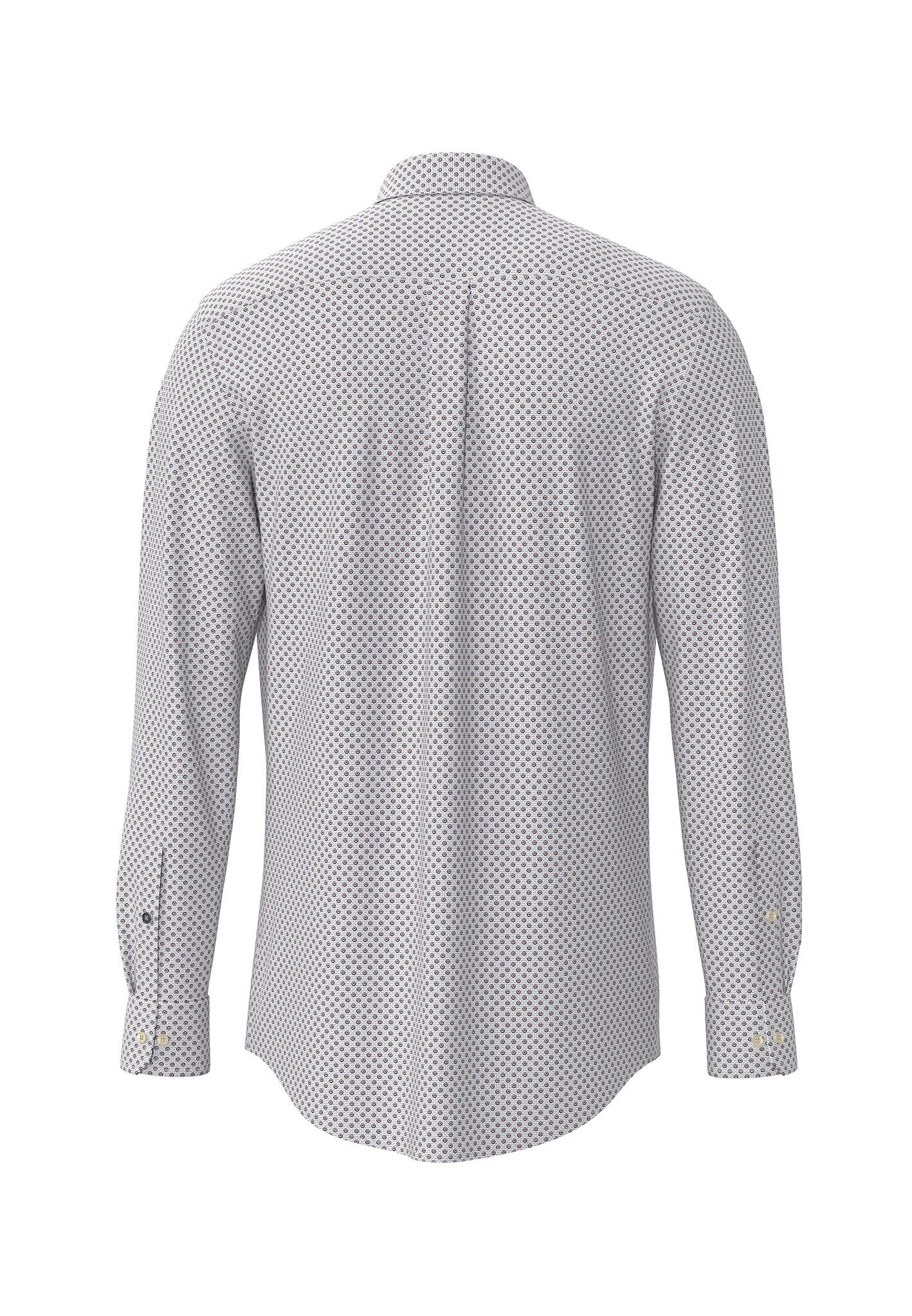 FYNCH-HATTON Langarmhemd mit elegantem Muster günstig online kaufen