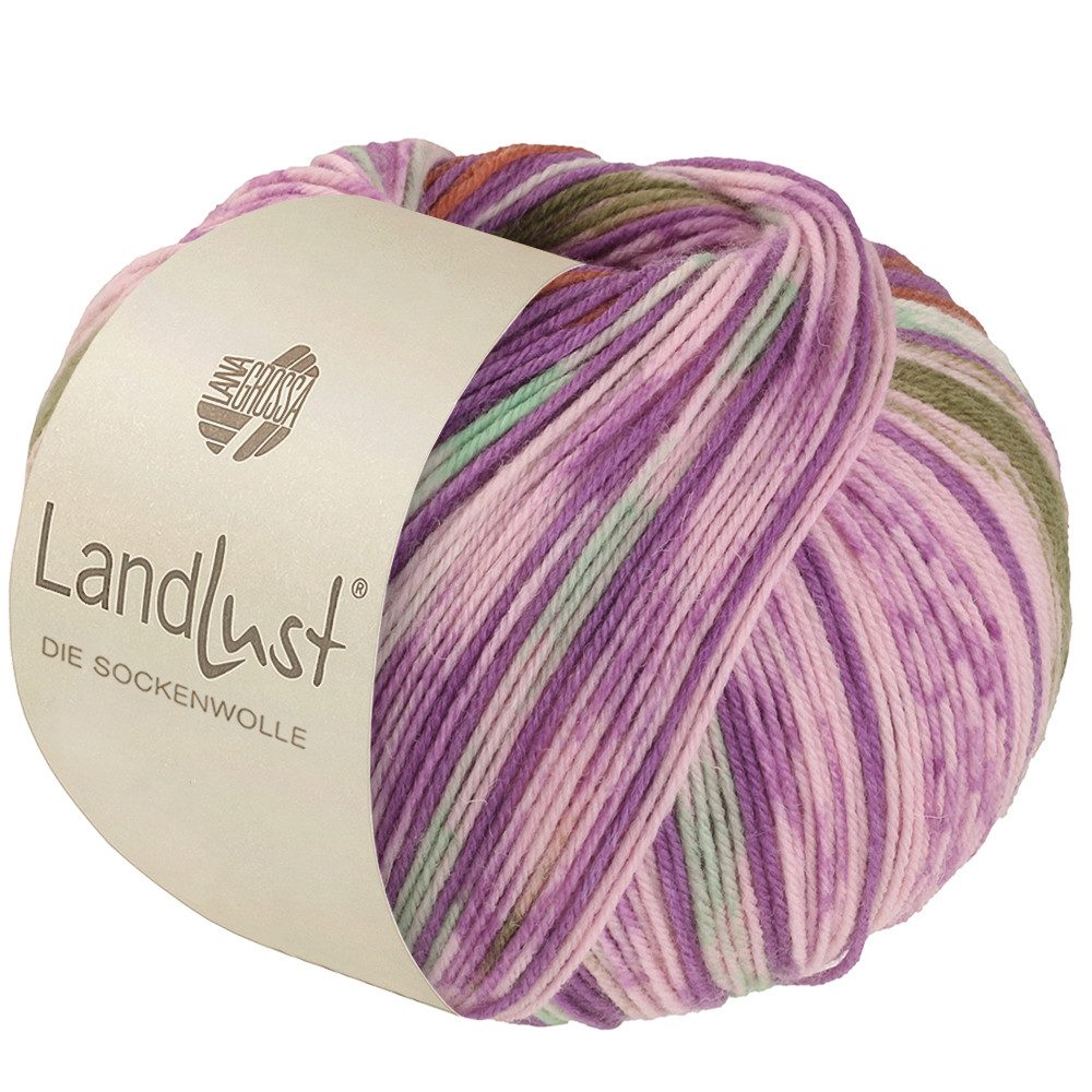LANA GROSSA LANDLUST DIE SOCKENWOLLE Häkelwolle, 420 m (4-fach Sockenwolle von Lana Grossa und Landlust), 100 g
