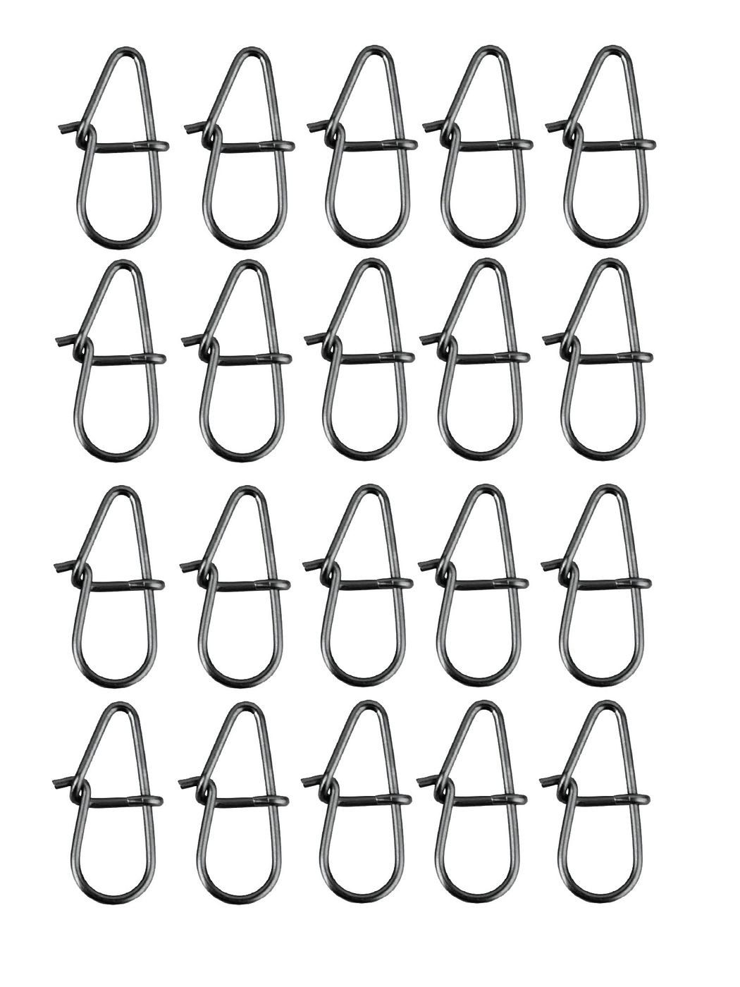 Savage Gear Schnurverbinder Savage Gear Needle Eggsnaps - 20 Einhänger, (20-St)