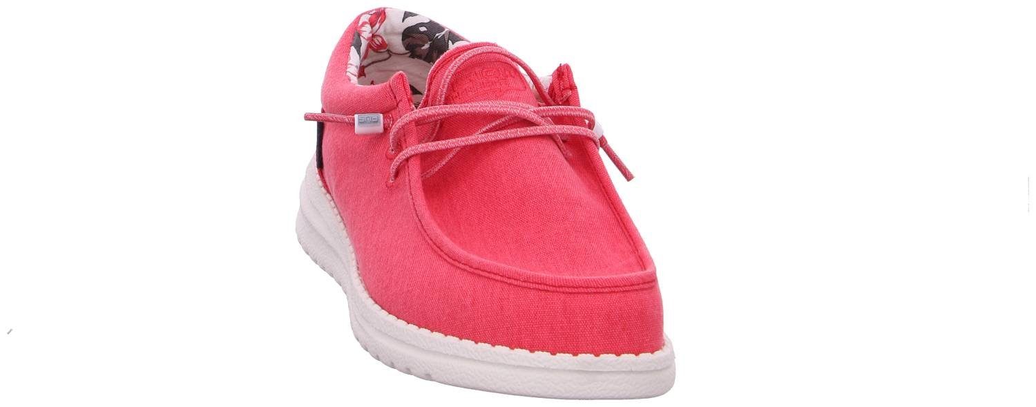 Fusion Jack Washed Canvas Red Slipper