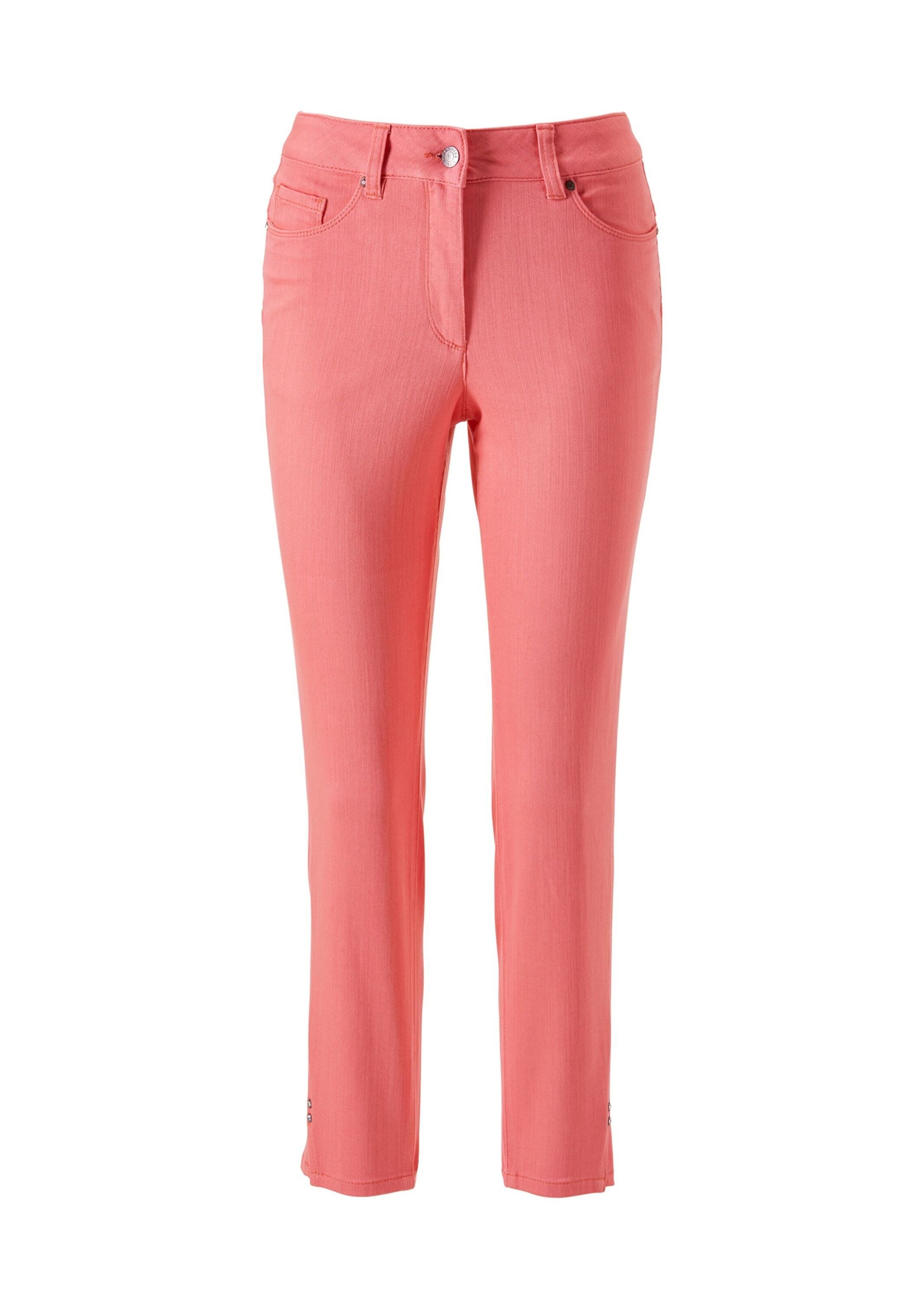 MADELEINE Gerade Jeans Schlanke 7/8-Jeans mit Strass-Dekoration günstig online kaufen
