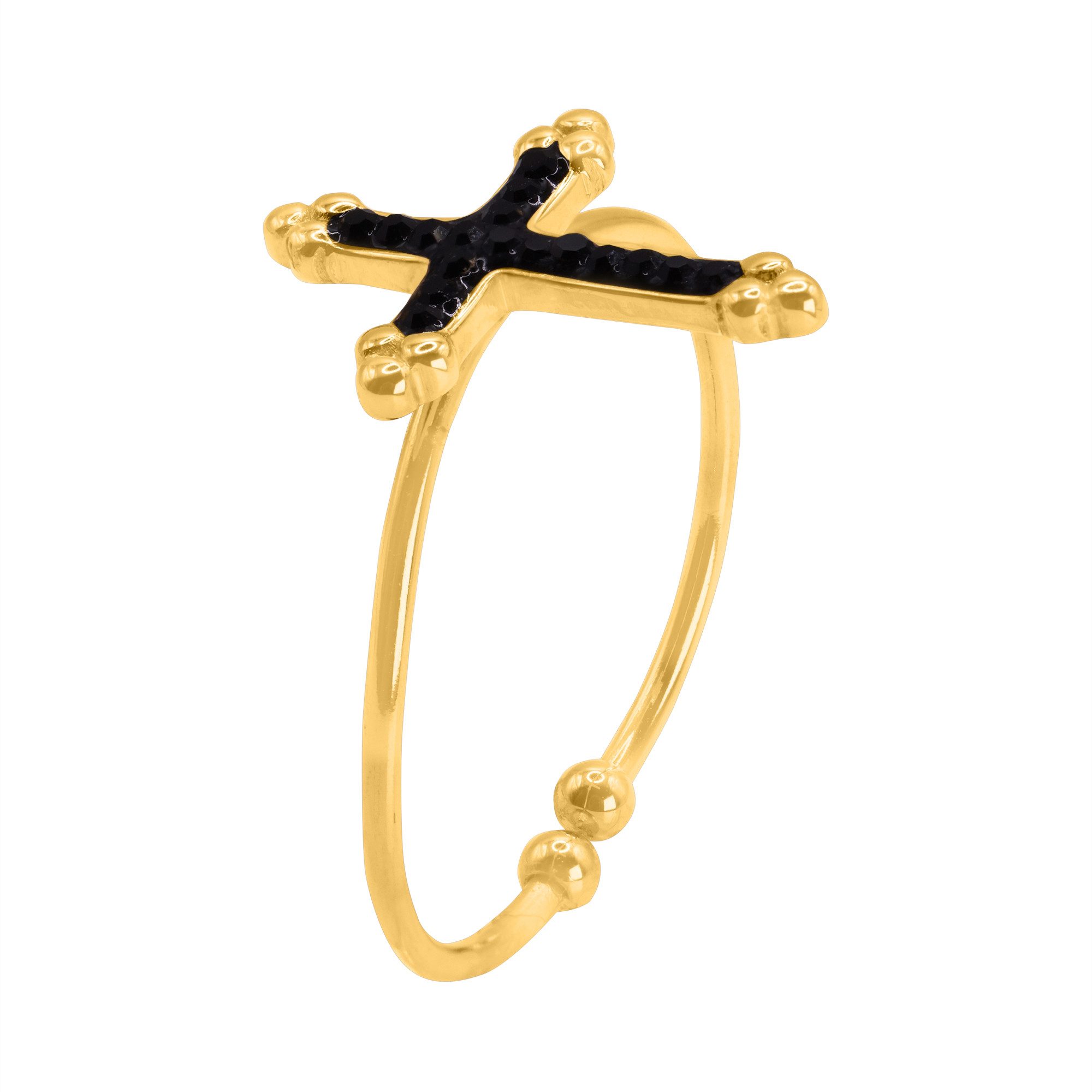 HEIDEMAN Fingerring Secun goldfarben (Ring, 1-tlg., inkl. Geschenkverpackung), One Size Ring Frauen mehr