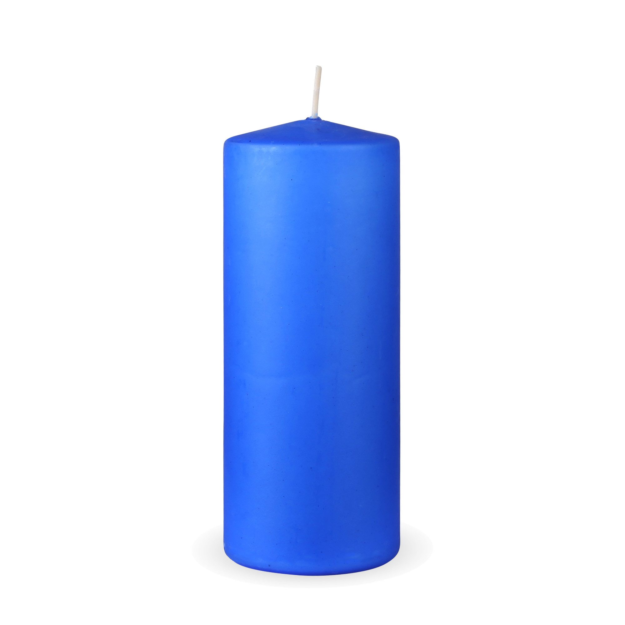 HS Candle Stumpenkerze Säulenkerze Ø7cm (1-tlg), Wachskerzen - unparfümierte Säulenkerzen - viele Farben/Größen