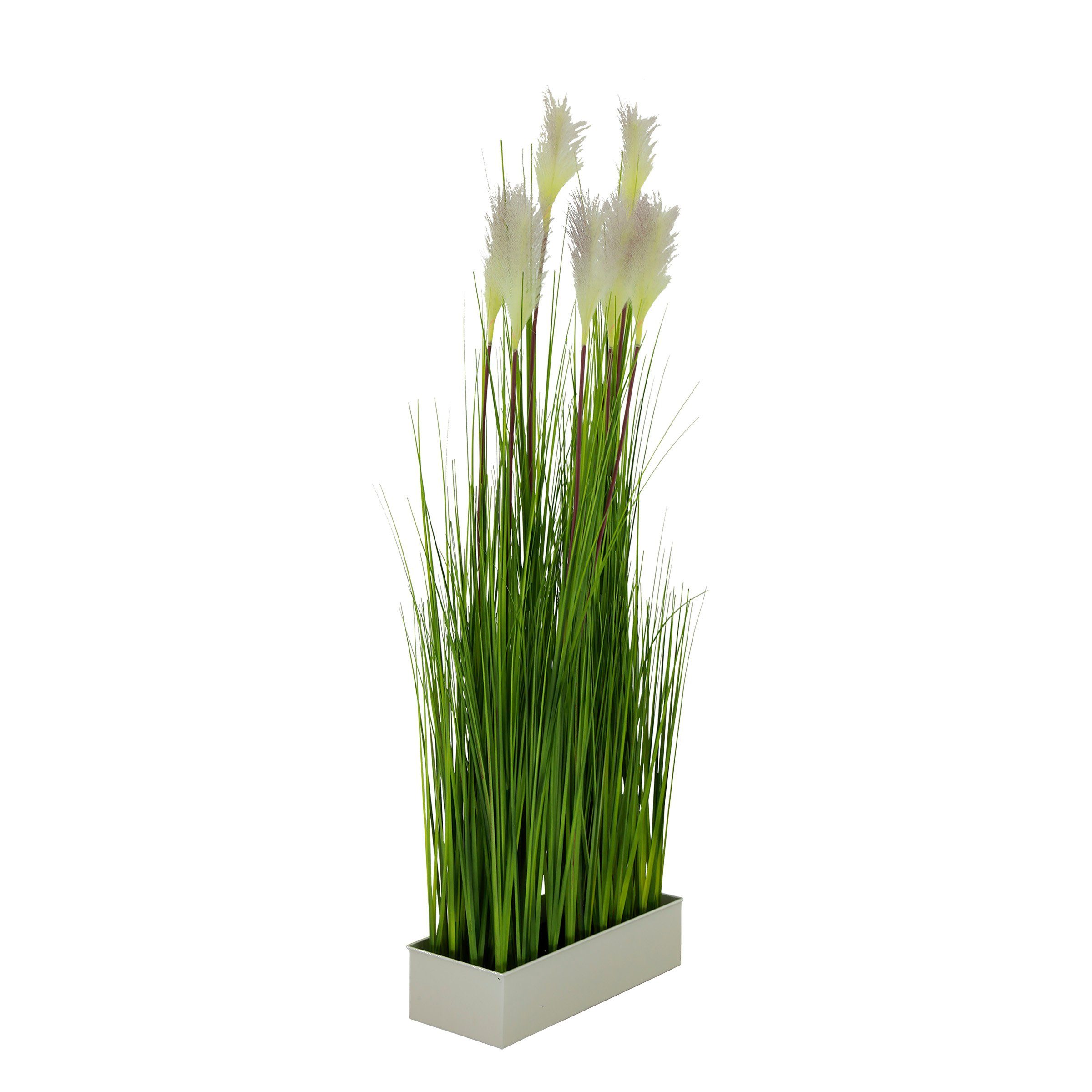 Kunstbambus Pampasgras Kunstpflanze AVANTEX, Gräser Raumteiler Gräser, Sichtschutz ca.150 cm Raumtrenner Höhe